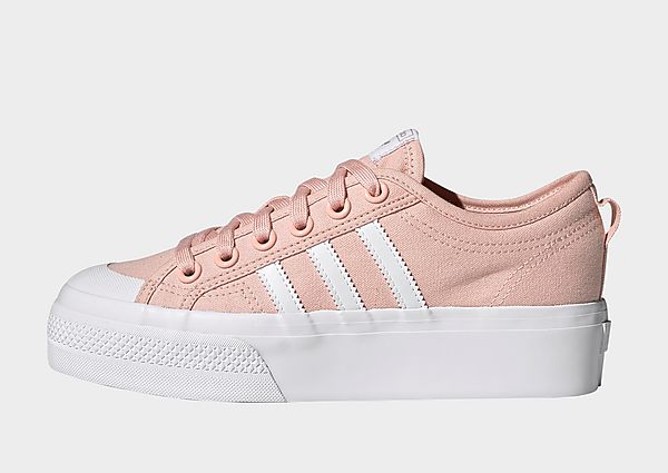 adidas Originals Chaussure Nizza Platform - Vapour Pink / Cloud White / Savanna, Vapour Pink / Cloud