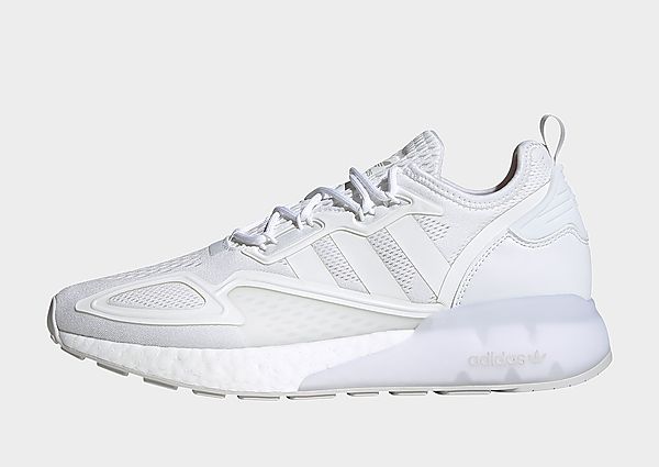 adidas Originals Chaussure ZX 2K Boost - Cloud White / Cloud White / Grey One, Cloud White / Cloud W