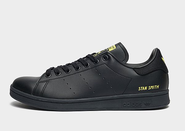 Adidas STAN SMITH, Core Black / Core Black / Semi Solar Yellow