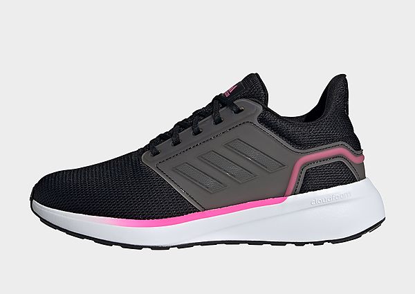 adidas Chaussure EQ19 Run - Core Black / Iron Metallic / Screaming Pink, Core Black / Iron Metallic