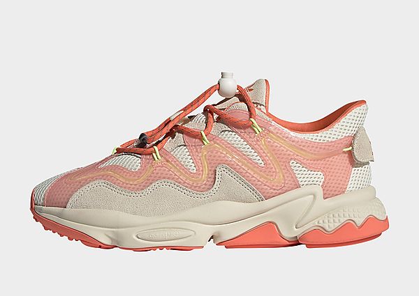 adidas Originals Chaussure OZWEEGO Plus - Cream White / Semi Coral / Glow Pink, Cream White / Semi C
