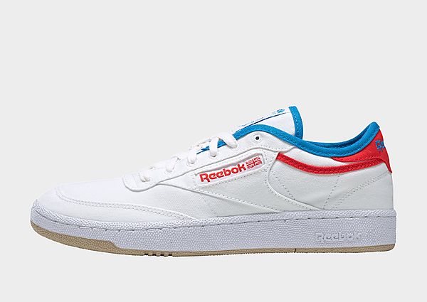 Reebok club c grow - Cloud White / Horizon Blue / Instinct Red, Cloud White / Horizon Blue / Instinc