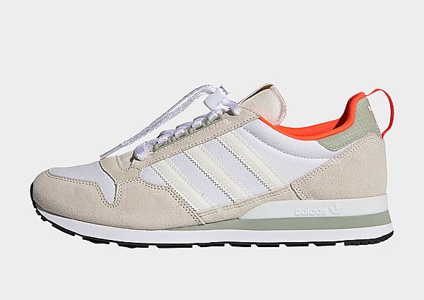 adidas Originals Chaussure ZX 500 - Off White / Cloud White / Halo Green, Off White / Cloud White /