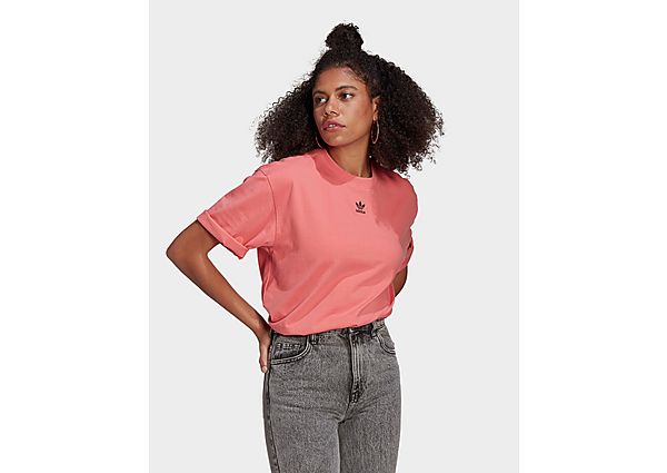 adidas Originals T-shirt LOUNGEWEAR Adicolor Essentials - Hazy Rose, Hazy Rose