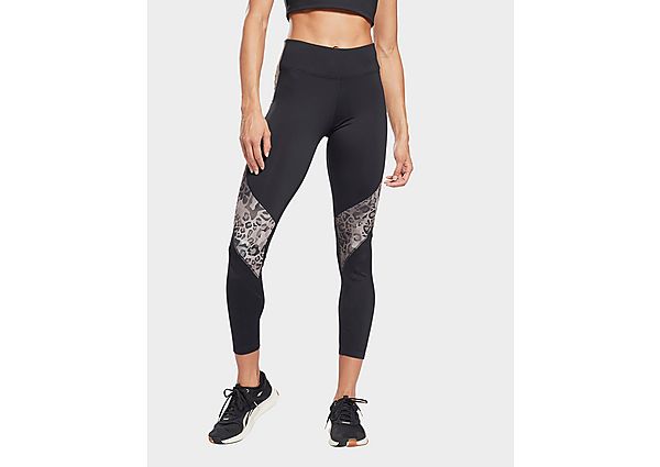 Reebok legging modern safari panel - Black / Boulder Grey, Black / Boulder Grey