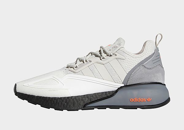 adidas Originals Chaussure ZX 2K Boost - Cloud White / Grey One / Grey Three, Cloud White / Grey One