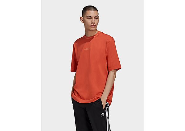 adidas Originals T-shirt Rib Detail - Hazy Copper, Hazy Copper