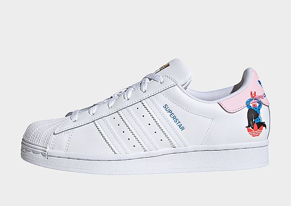 adidas Originals Chaussure Egle Superstar - Cloud White / Cloud White / Clear Pink, Cloud White / Cl