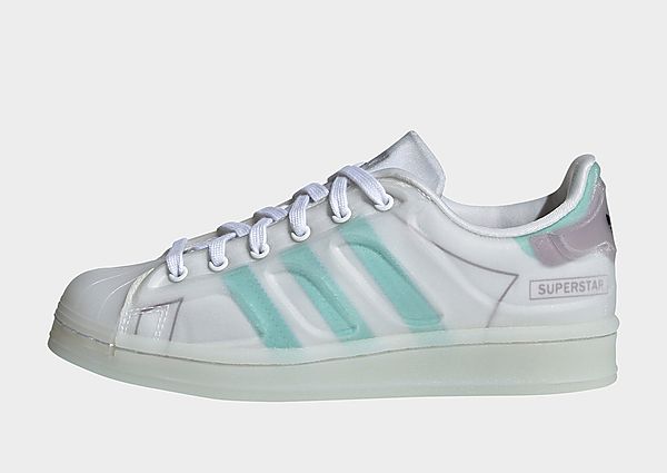 adidas Originals Chaussure Superstar Futureshell - Cloud White / Acid Mint / Rich Mauve, Cloud White