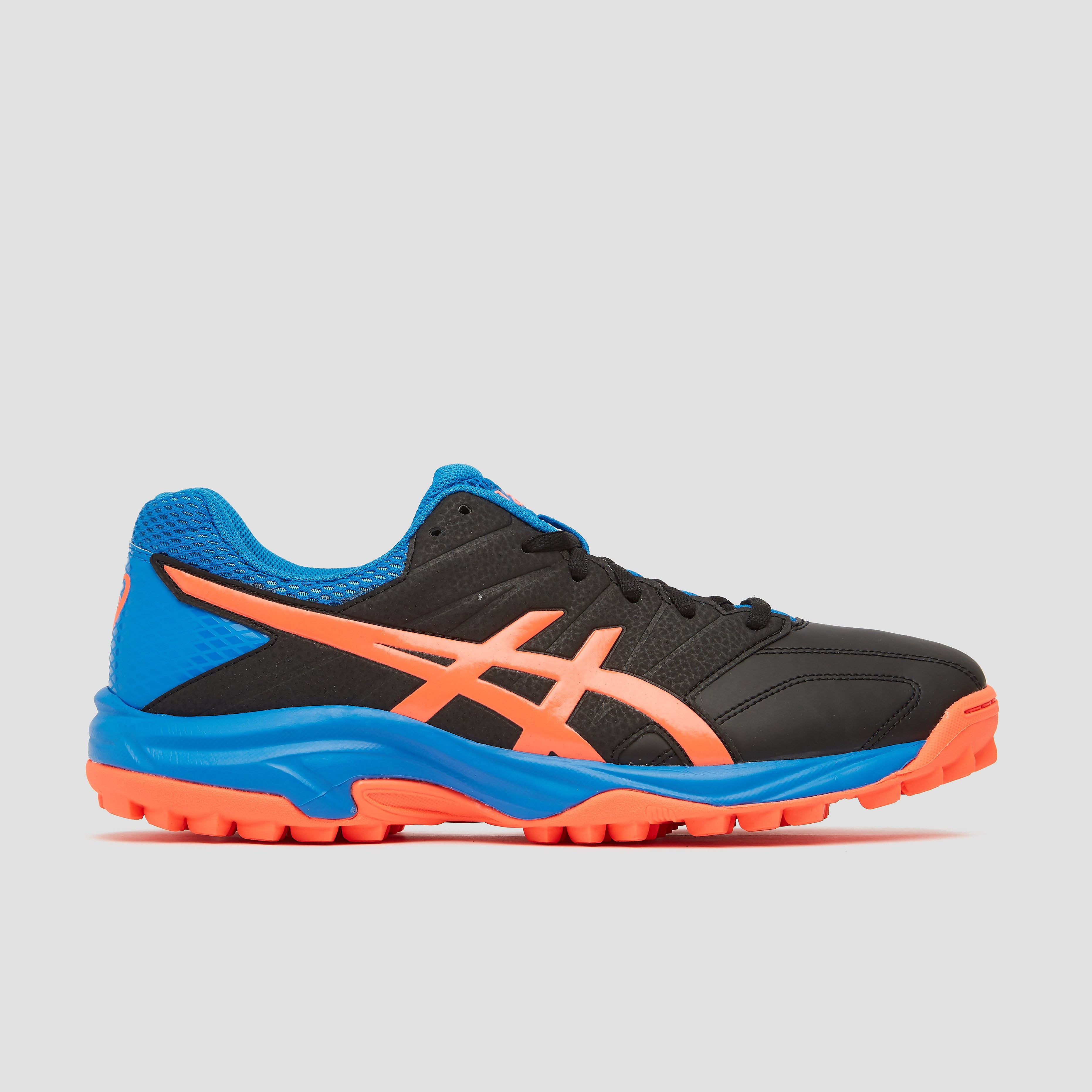 Asics gel-lethal mp7 hockeyschoenen zwart/oranje heren