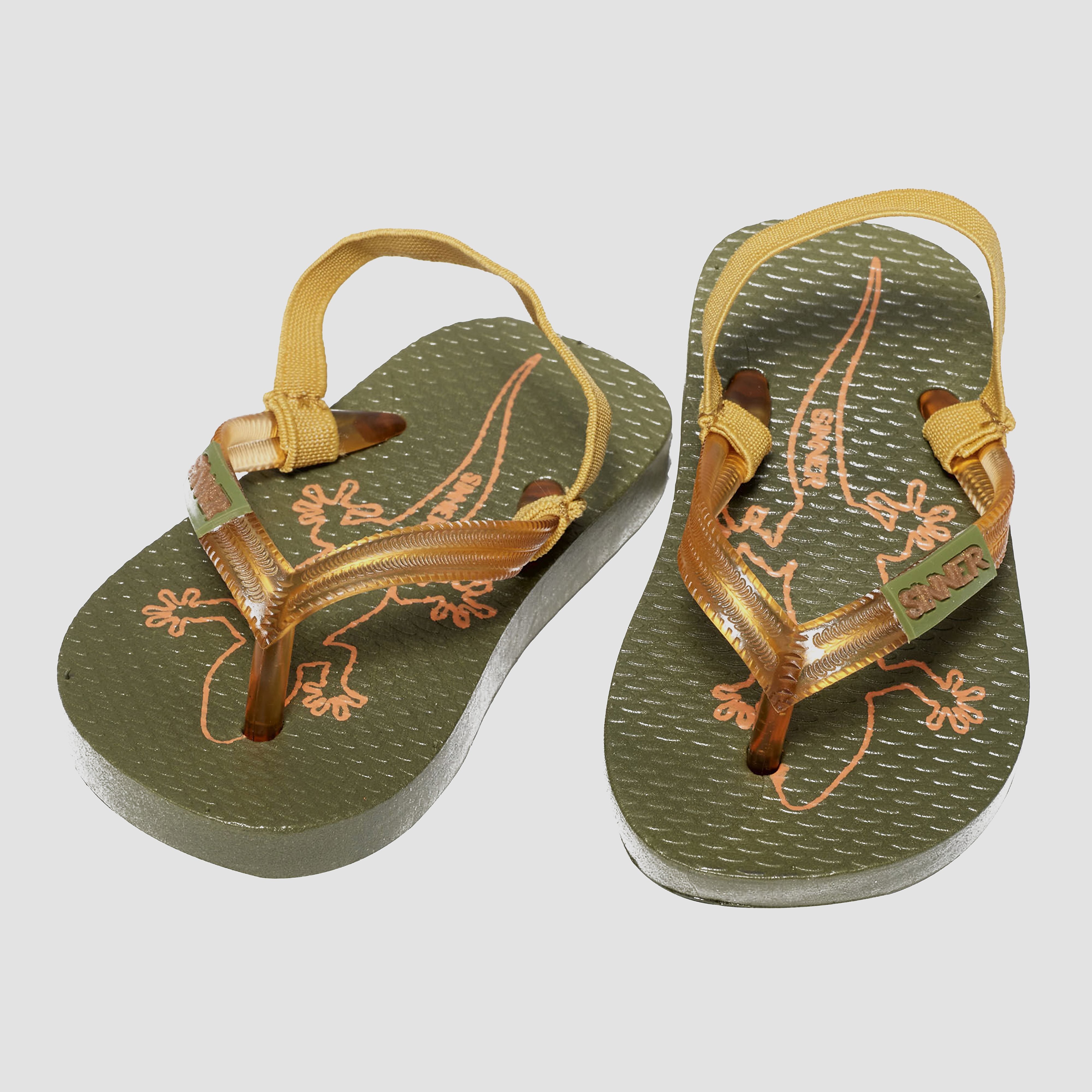 Sinner core up slippers groen kinderen