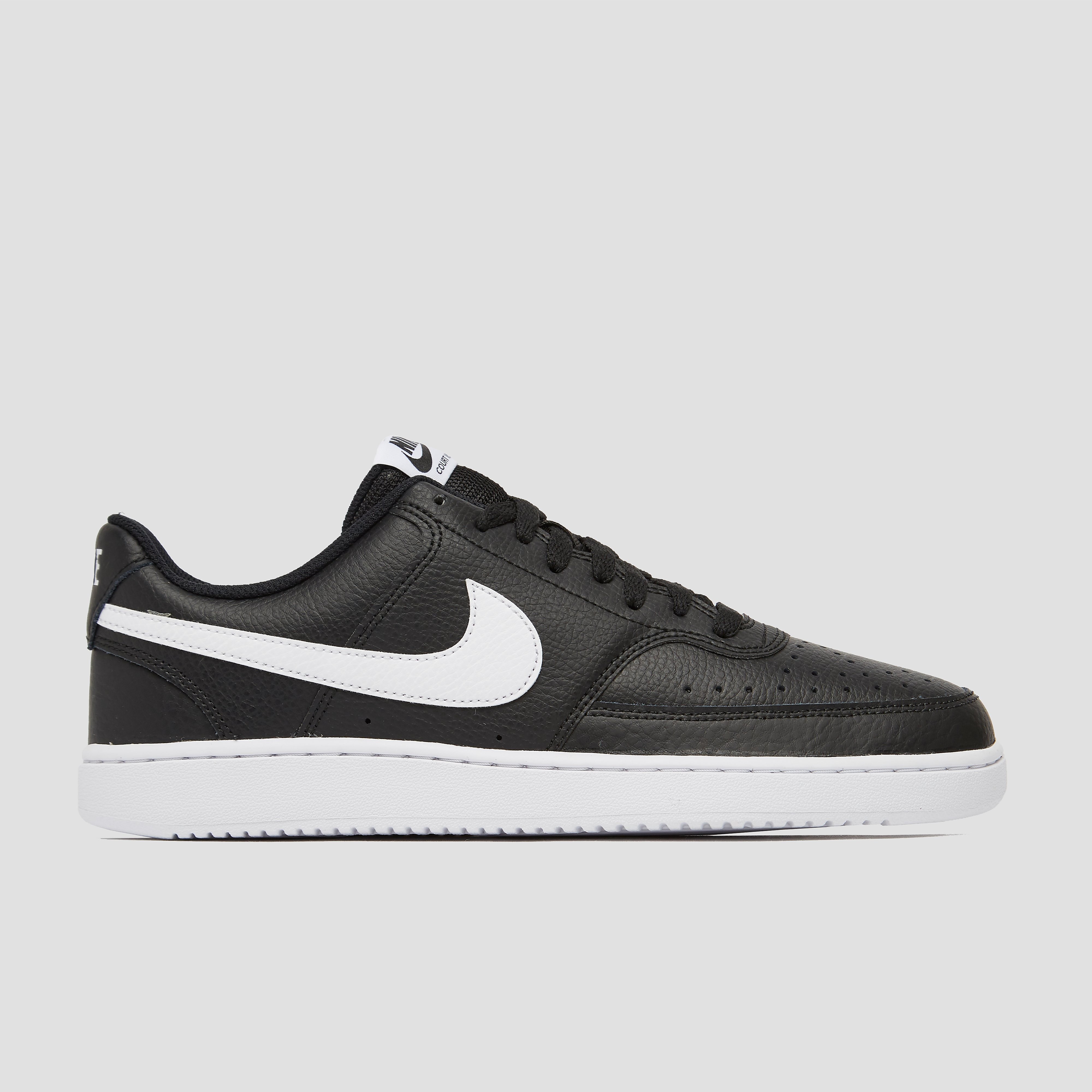 Nike court vision low sneakers zwart heren