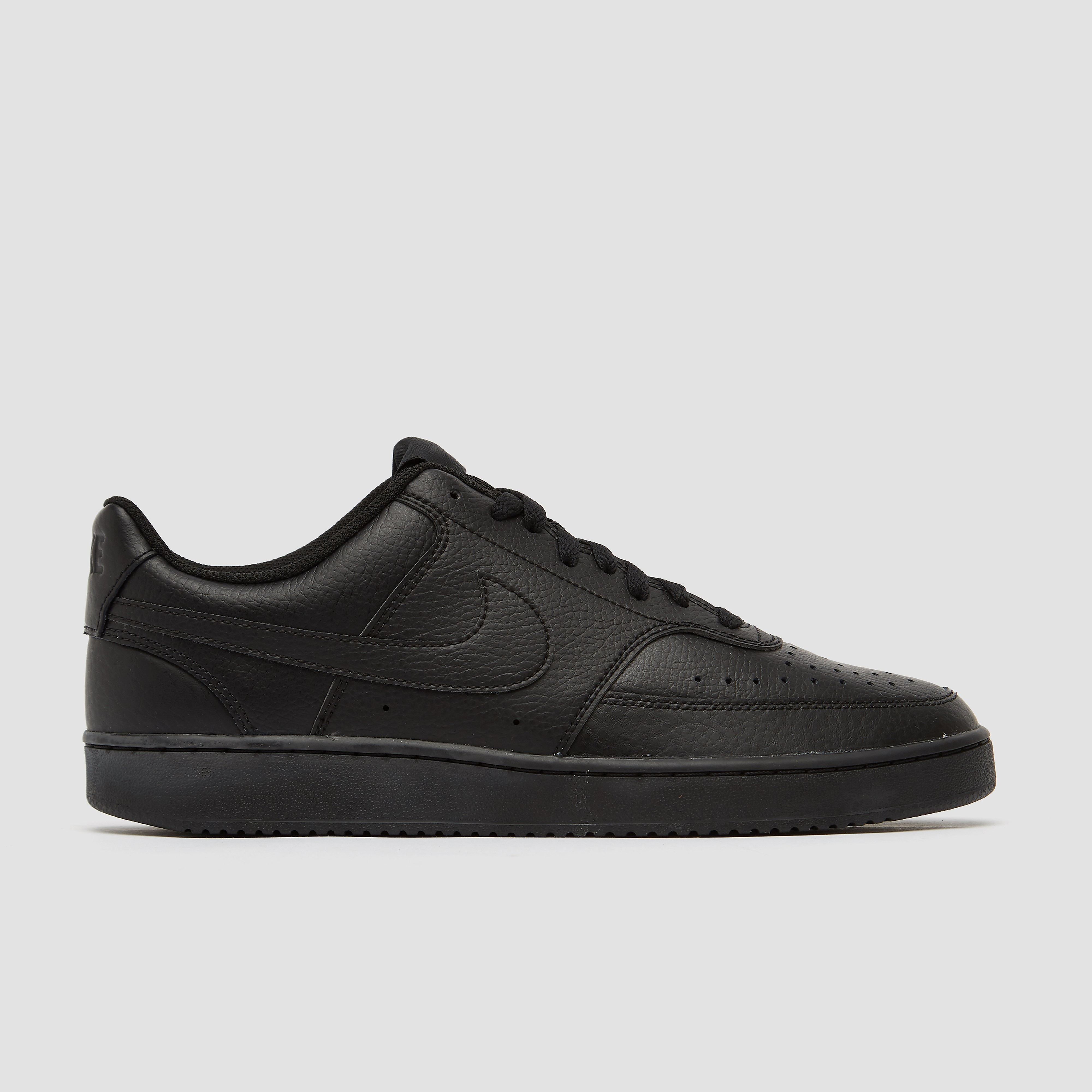 Nike court vision low sneakers zwart heren