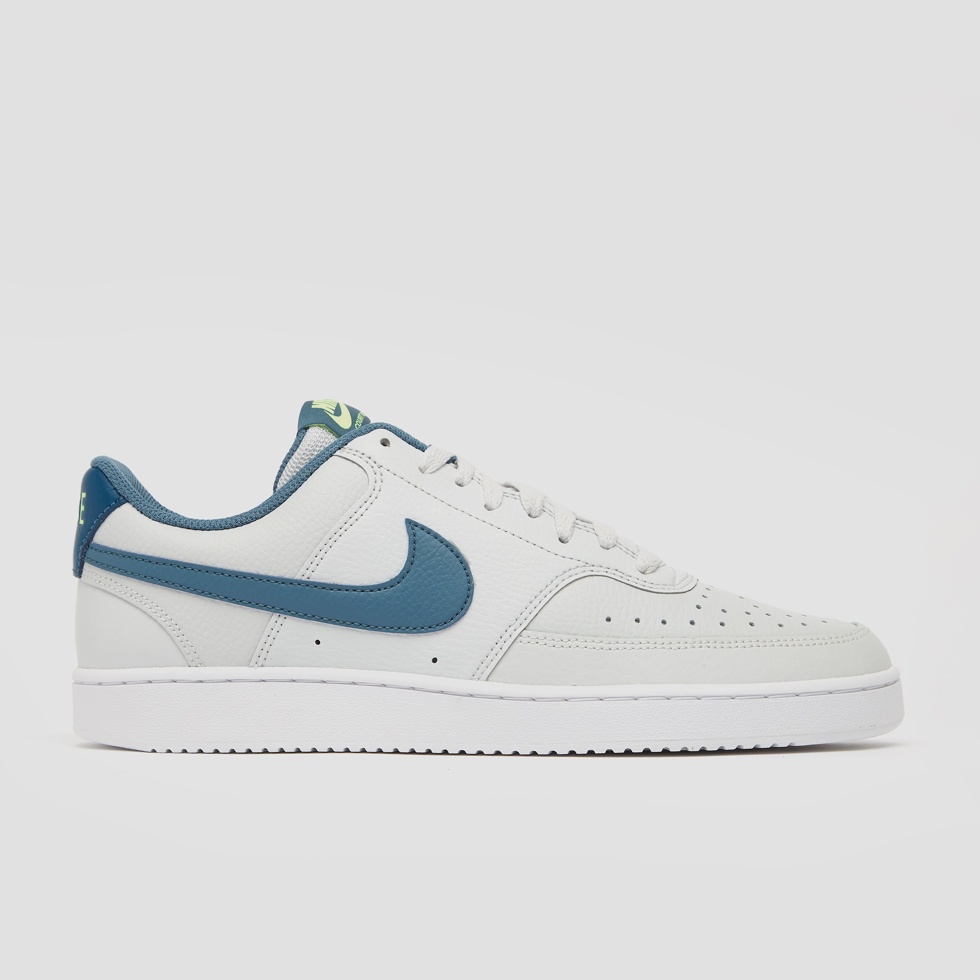 Nike court vision low sneakers grijs/blauw heren