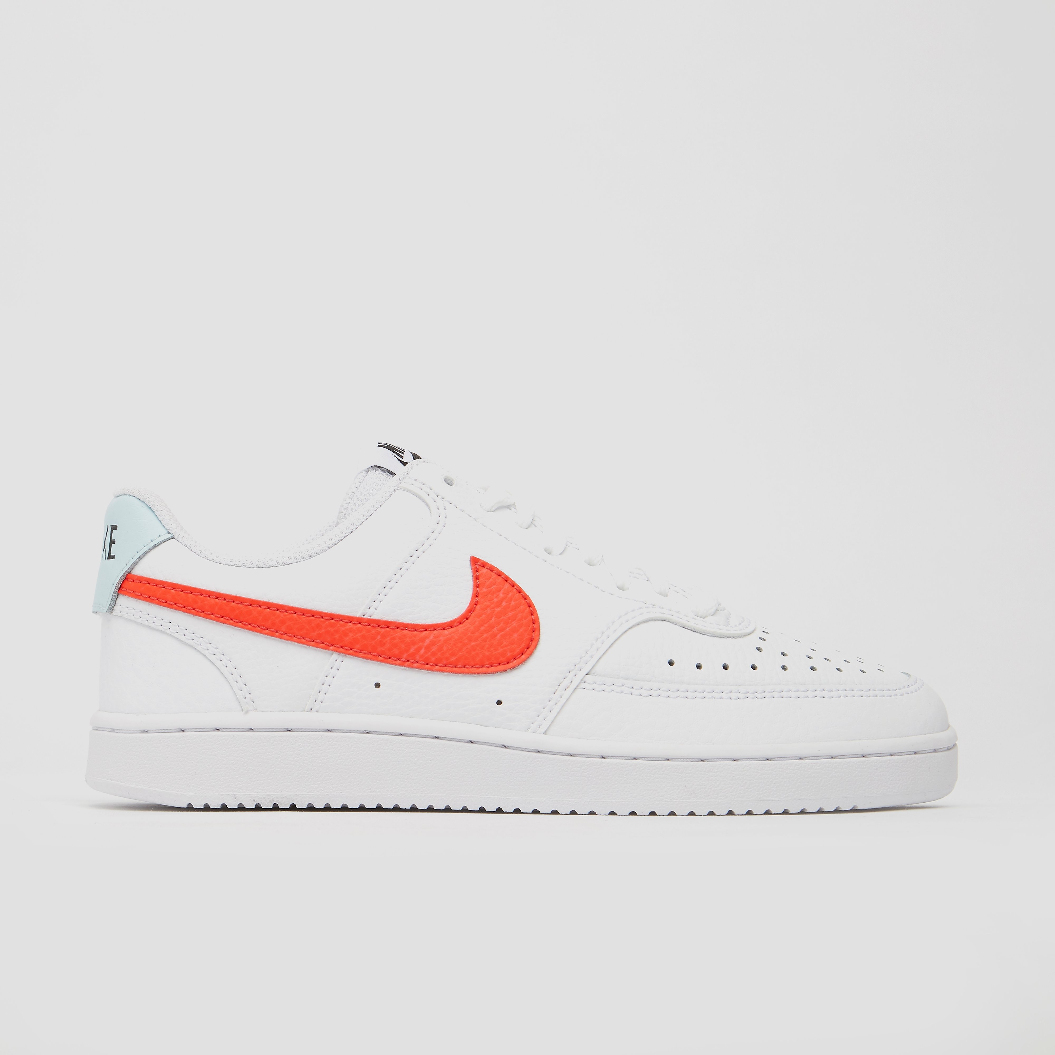 Nike court vision low sneakers wit/roze dames