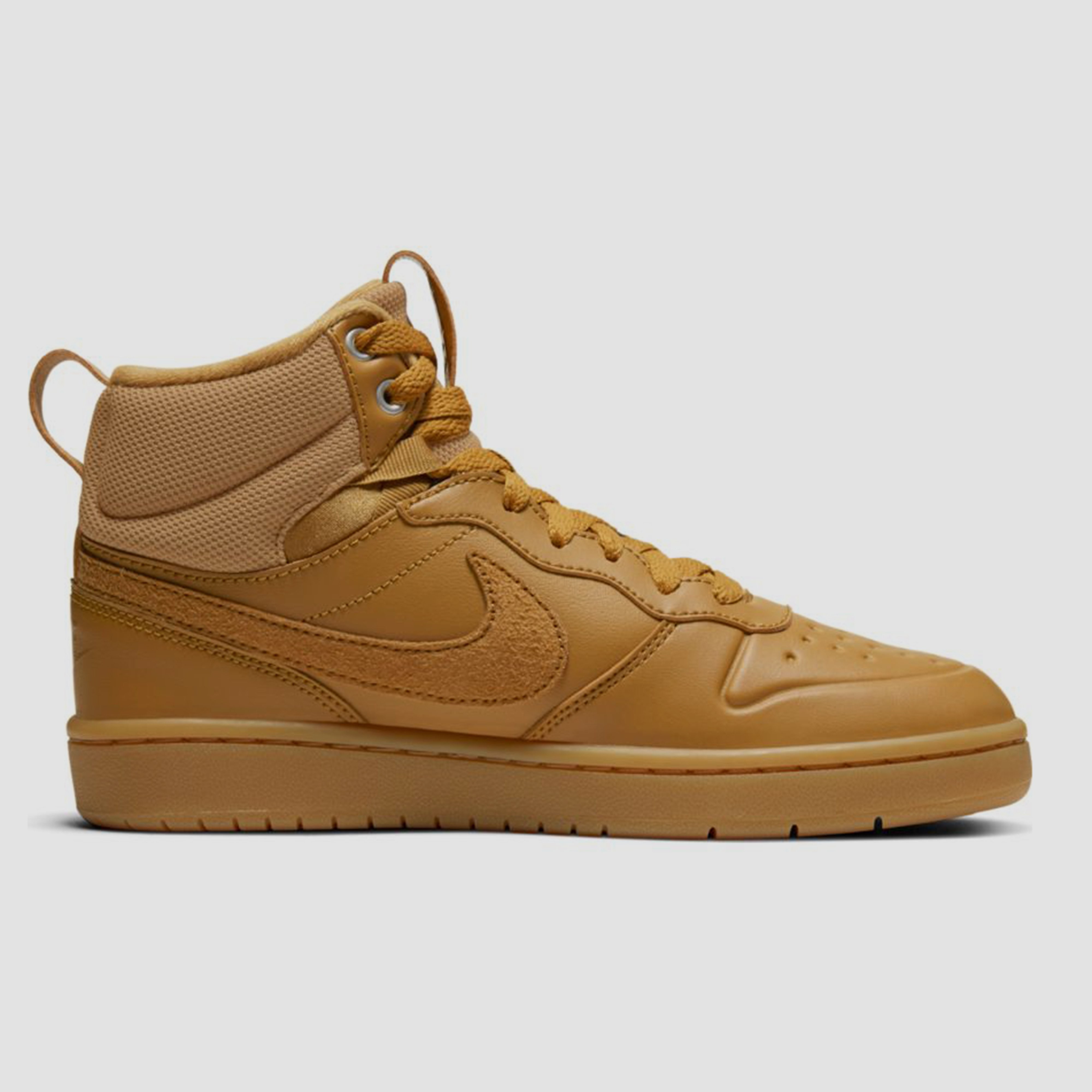 Nike court borough boot 2 sneakers bruin kinderen