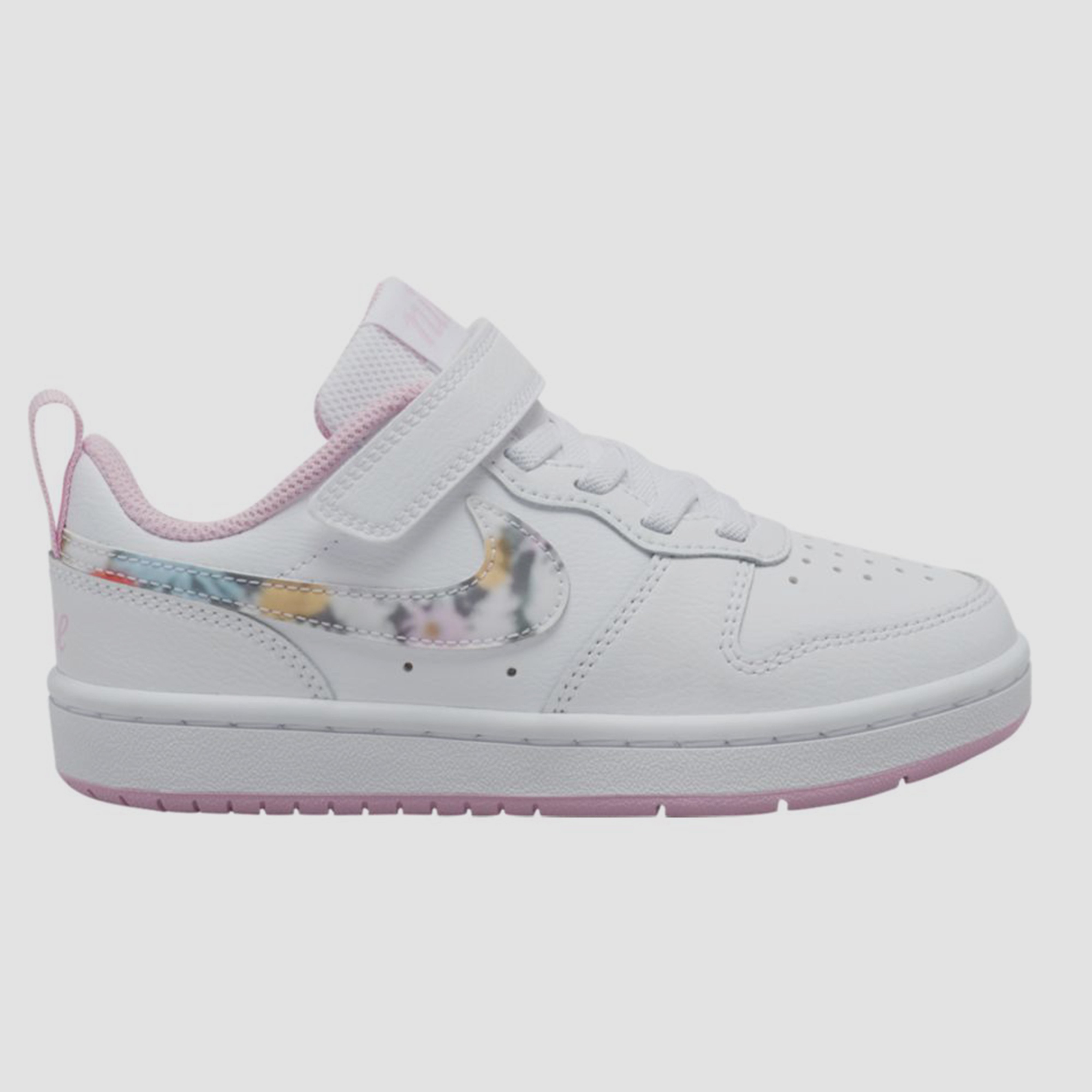 Nike court borough low 2 sneakers wit kinderen