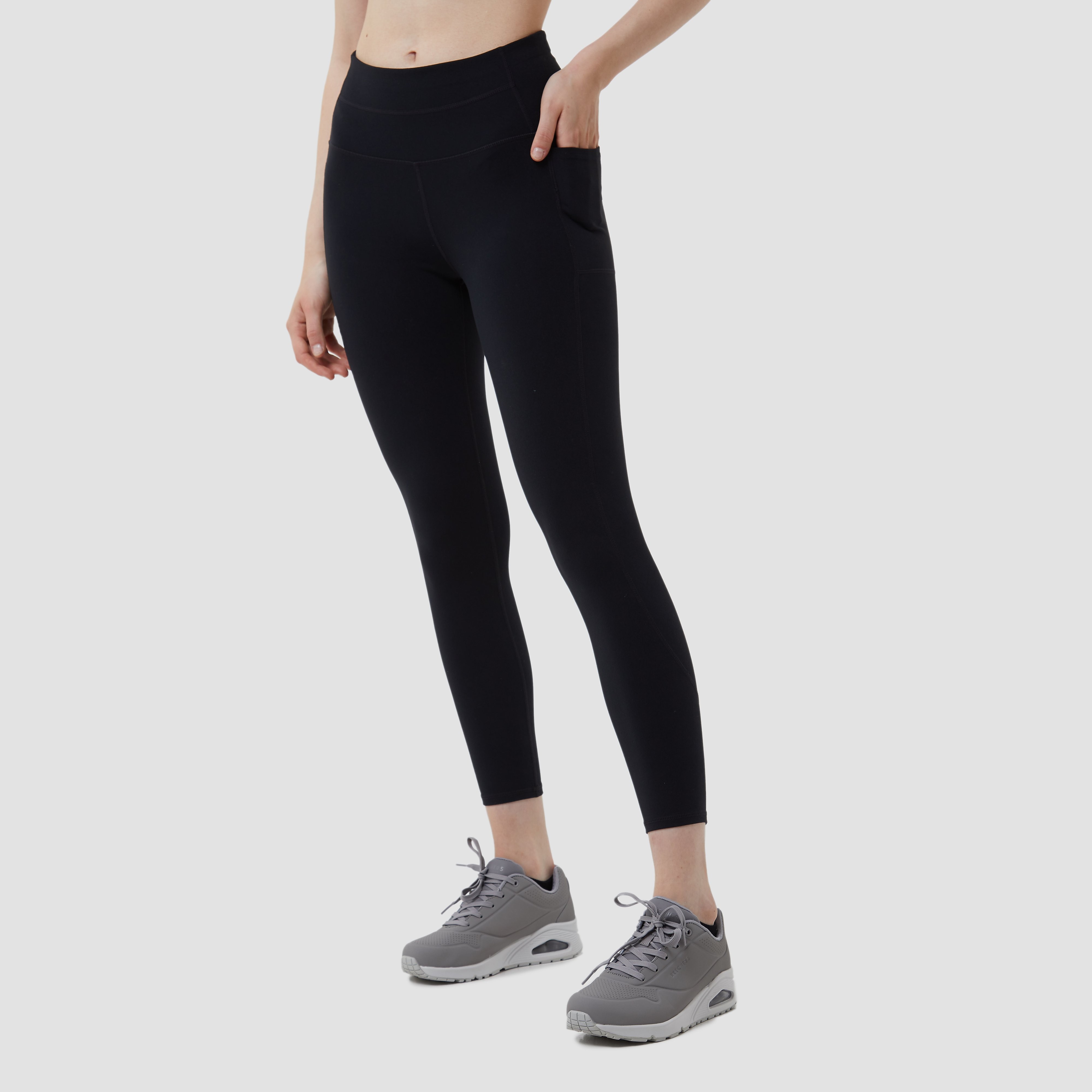 Skechers go walk 7 8 hardlooptight zwart dames