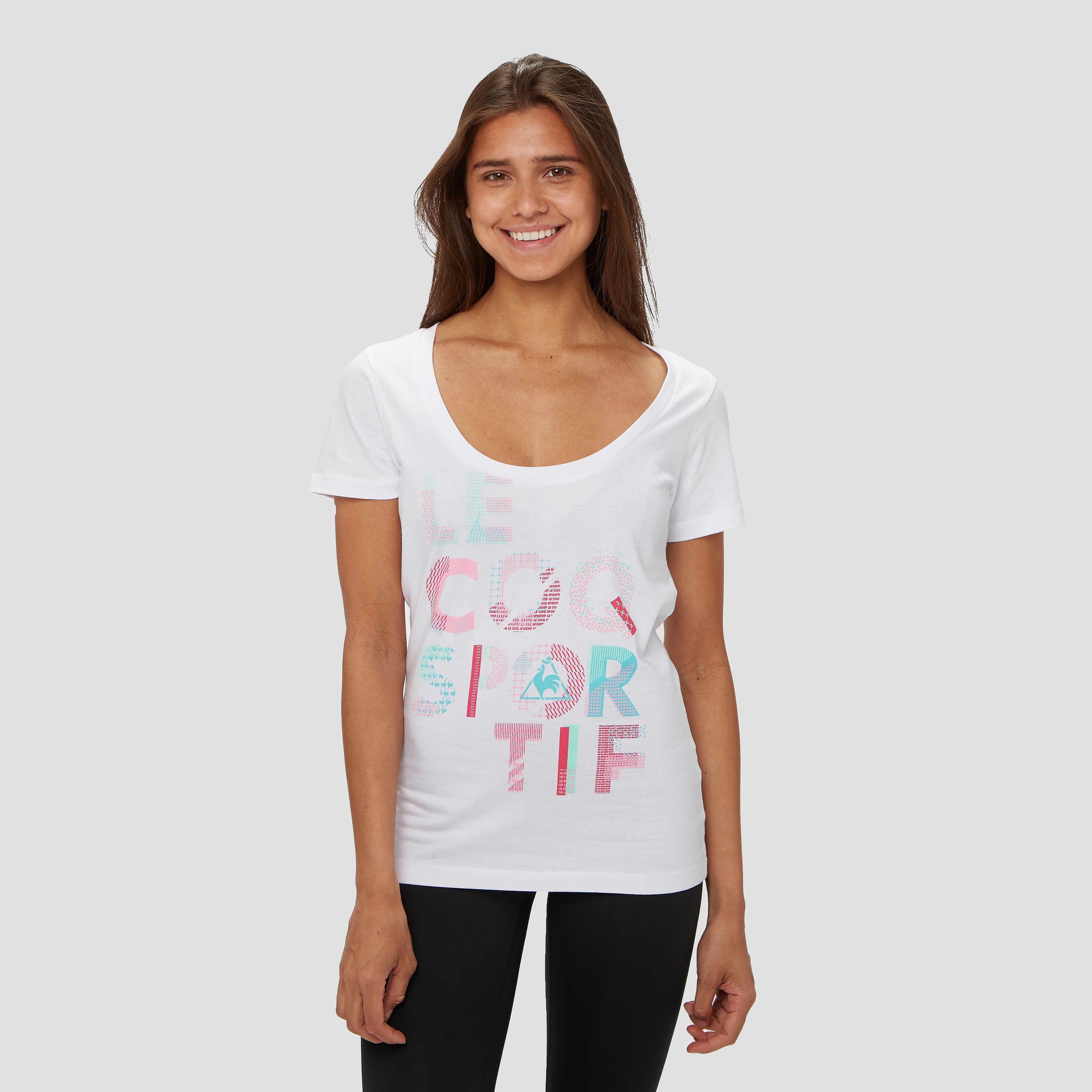 Le Coq Sportif Ari R Tee Wmn le coq sportif kopen in de aanbieding