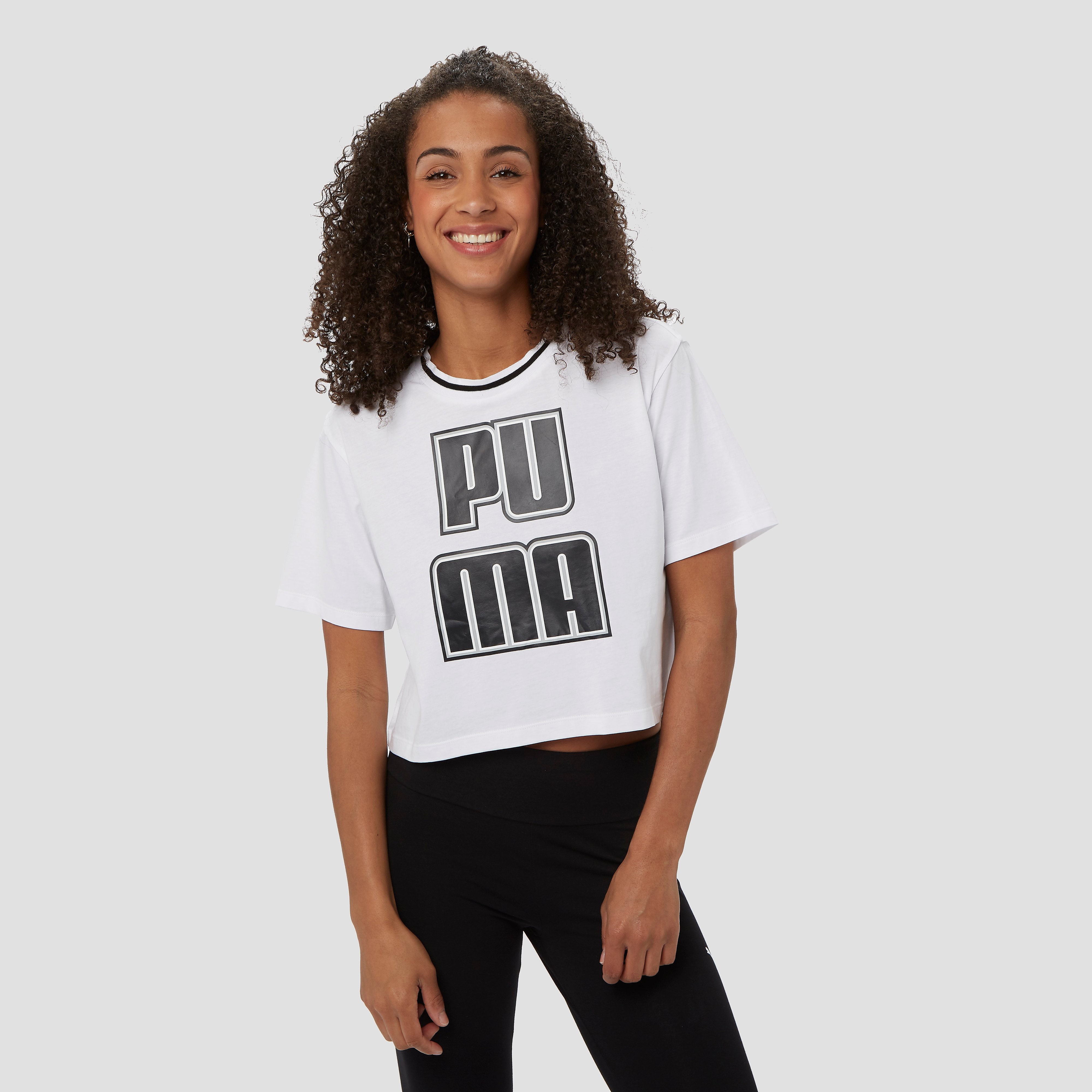 Puma Rebel Rel Crop Tee puma kopen in de aanbieding