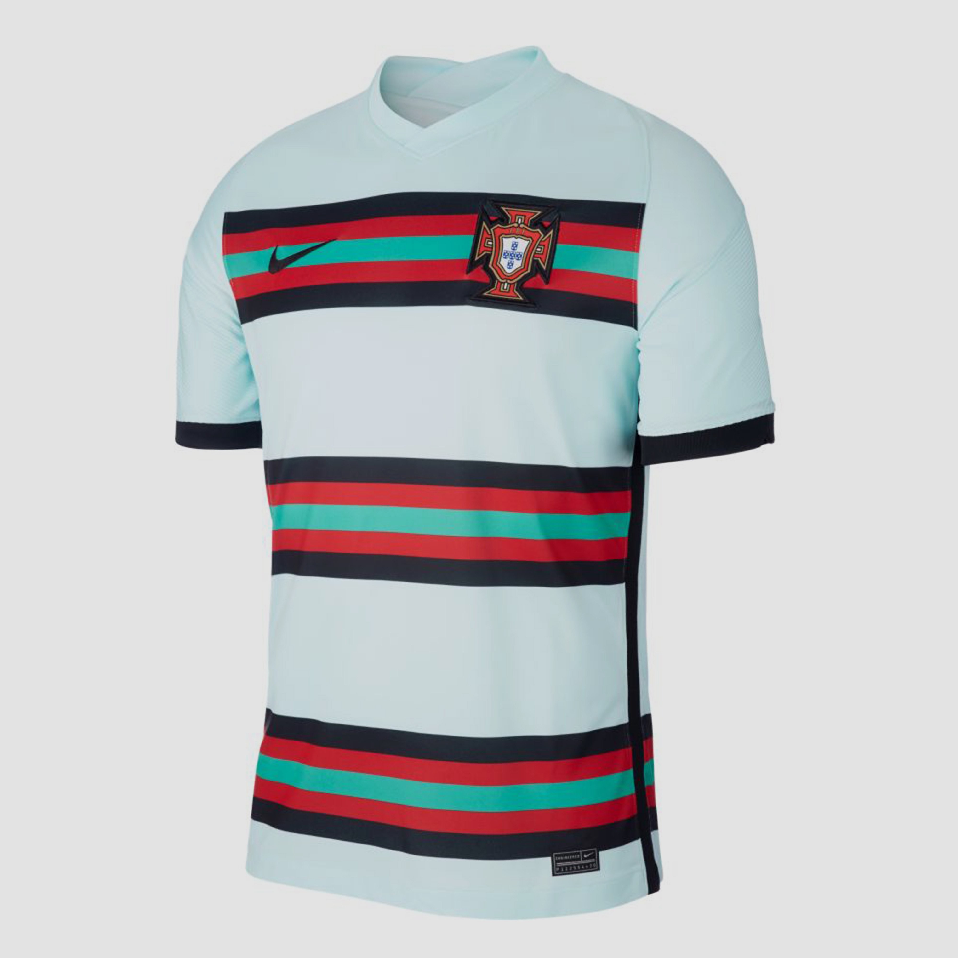 Nike uefa euro 2020 fpf portugal breathe stadium uitshirt 20/22 groen heren