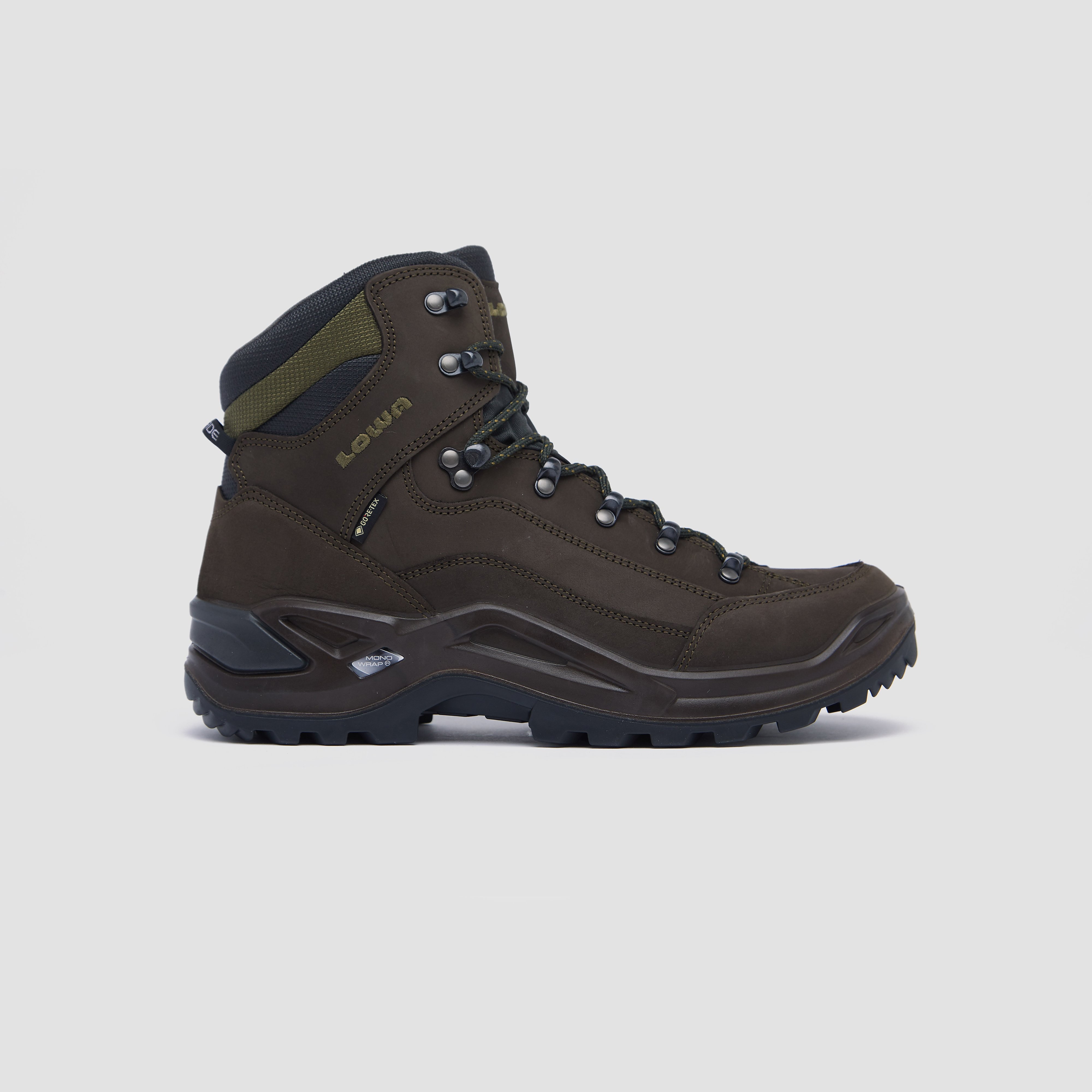 Lowa renegade mid gore tex wandelschoenen bruin heren