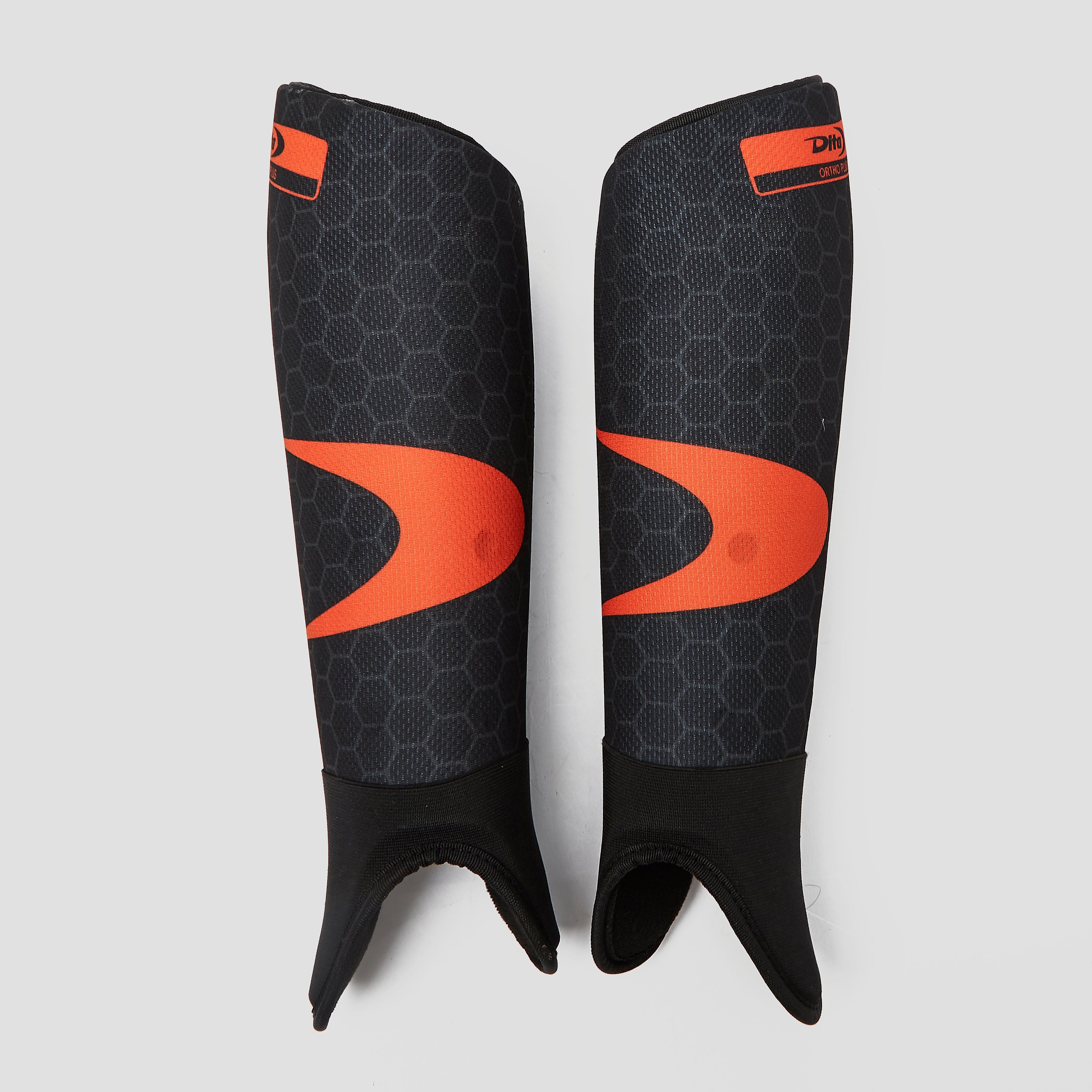 Dita ortho plus 17 hockey scheenbeschermers zwart/oranje