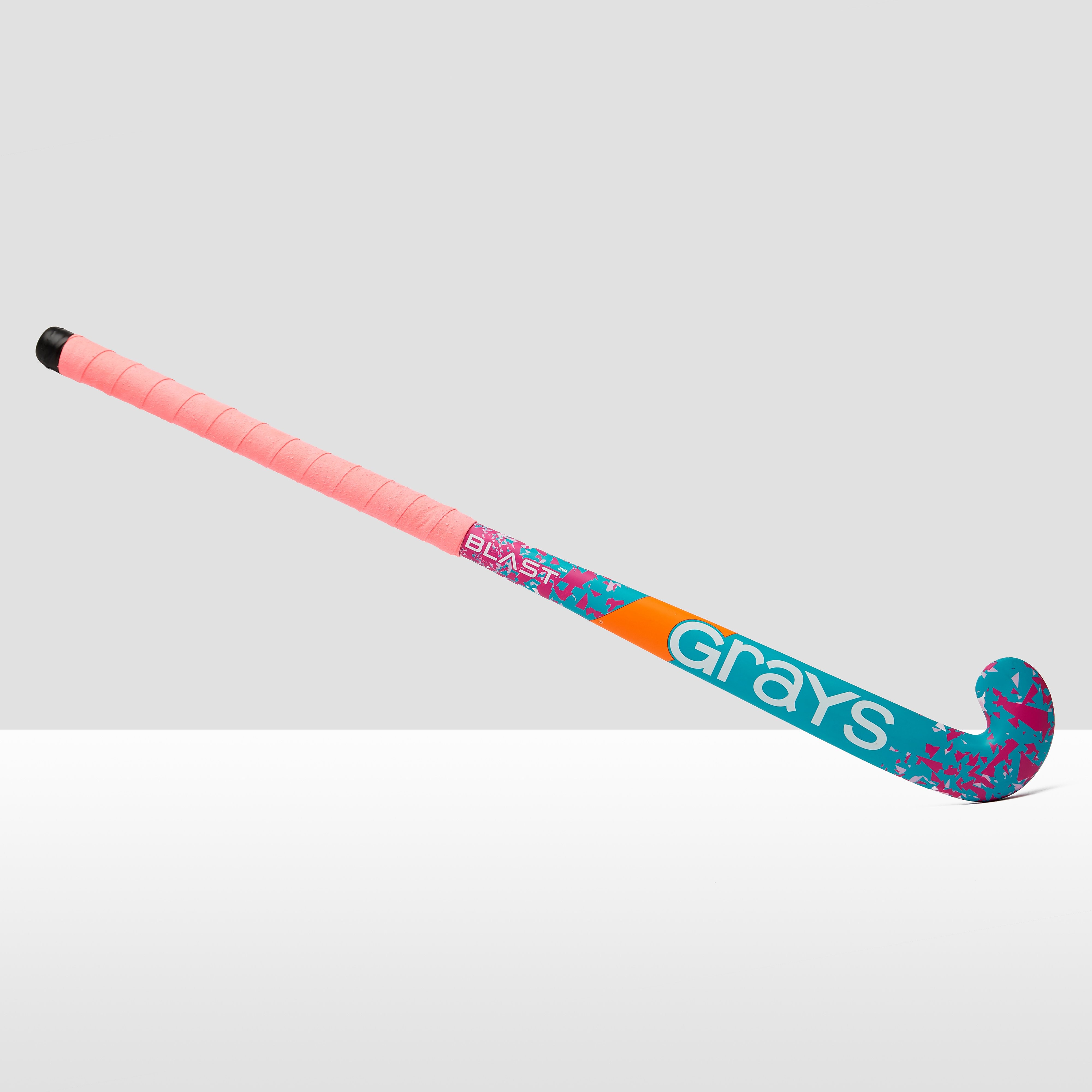 Grays blast ultrabow wood hockeystick roze/blauw kinderen