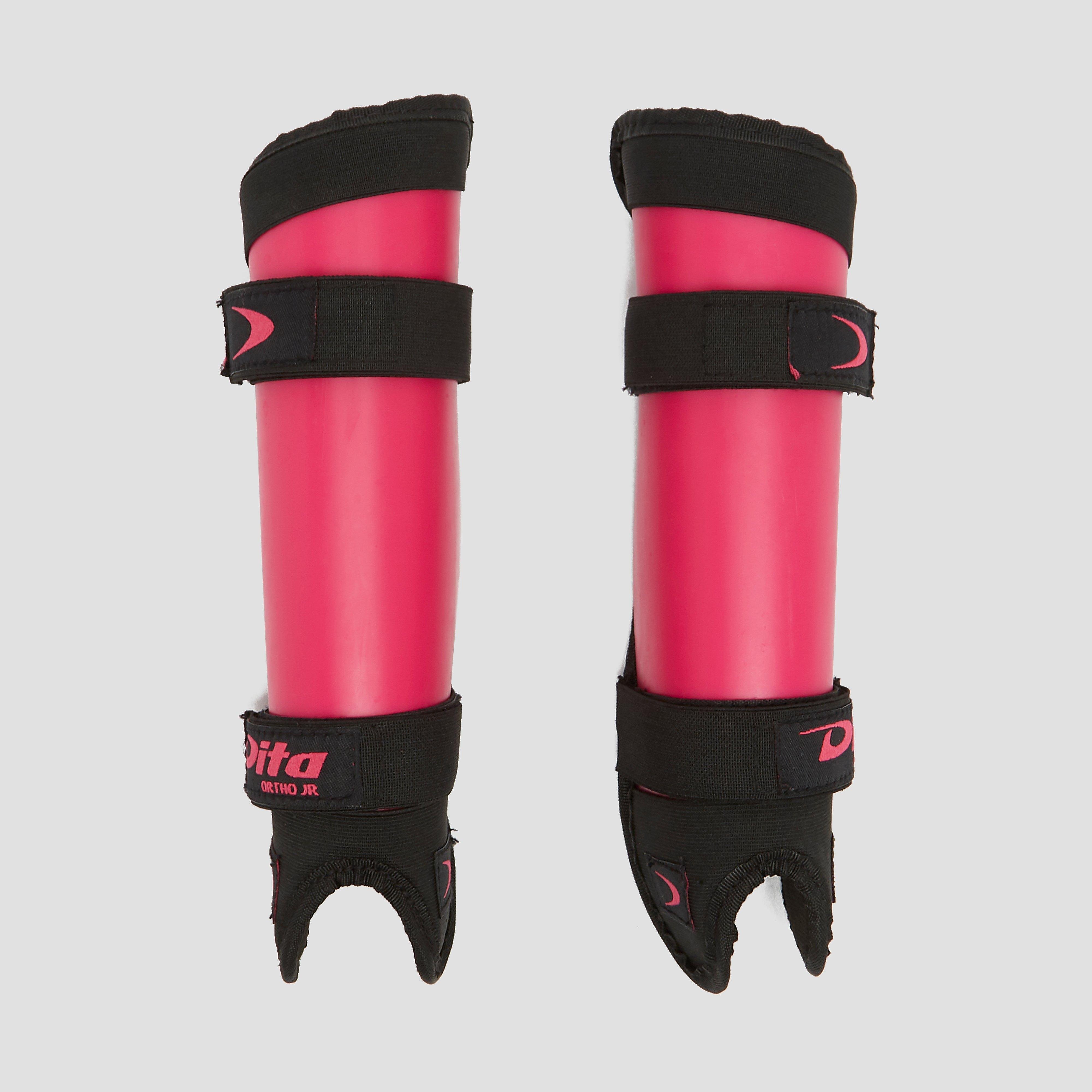 Dita ortho hockey scheenbeschermers roze/zwart kinderen