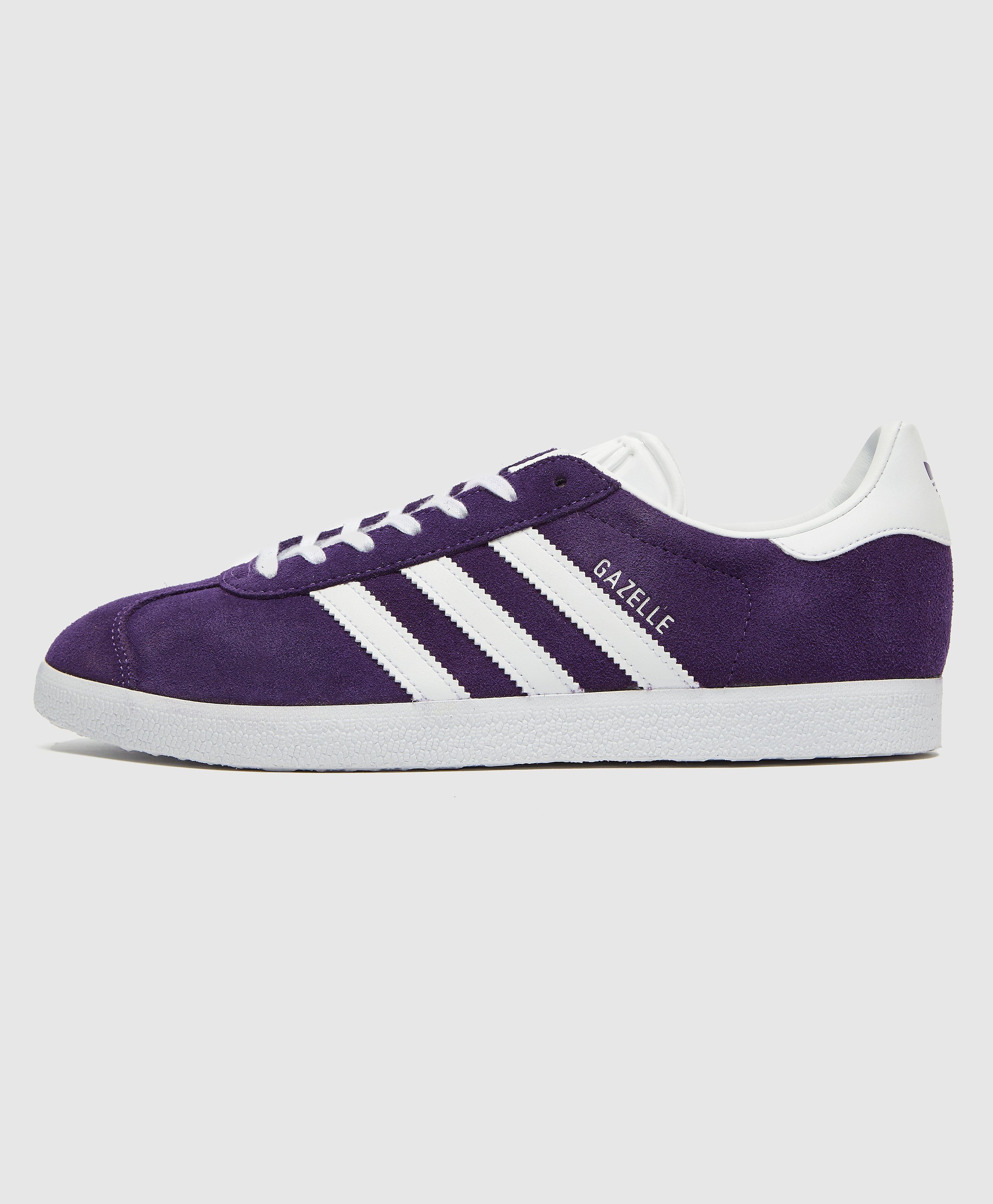 Men's adidas Originals Gazelle Trainers - Purple/White, Purple/White