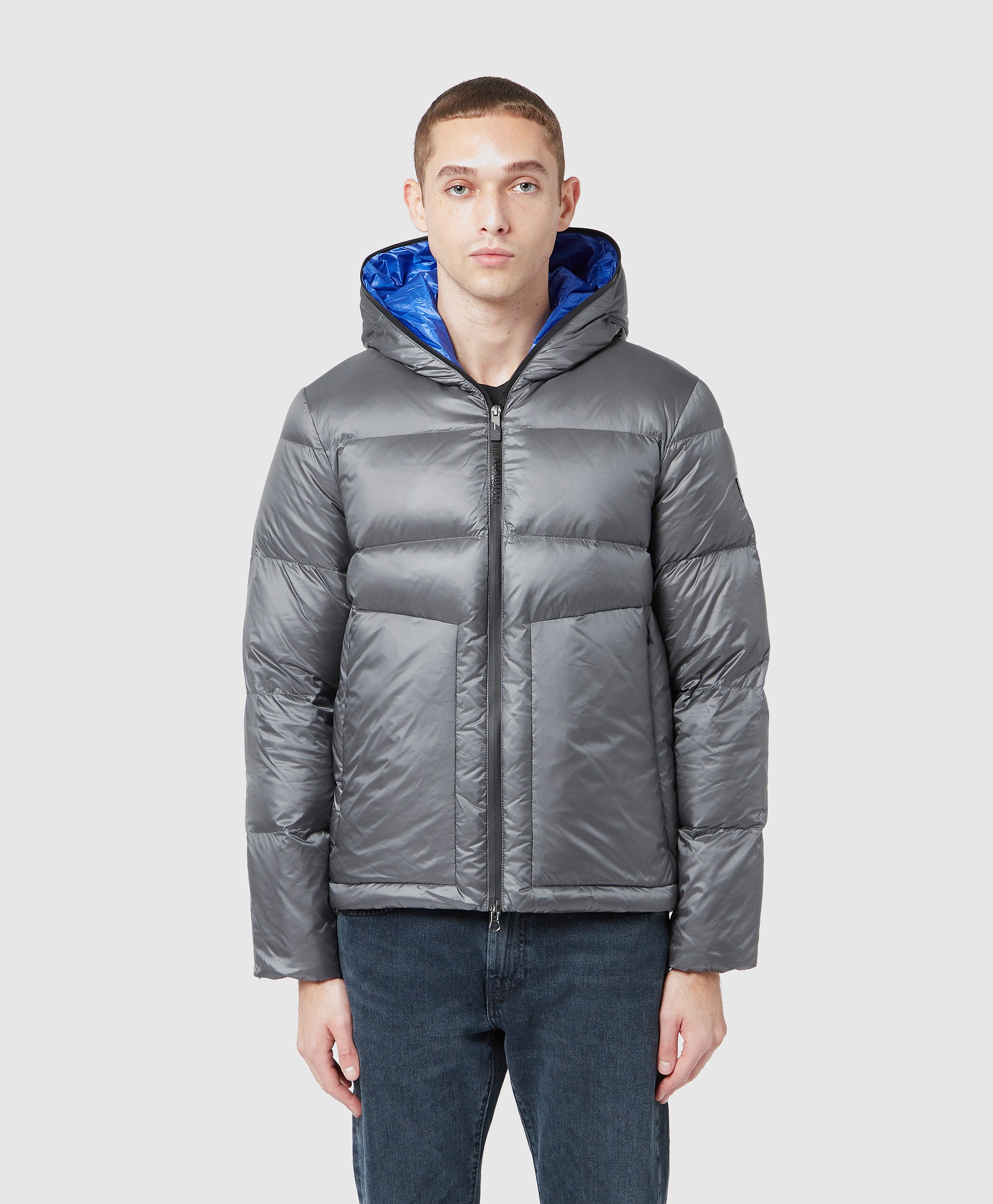 Men's Emporio Armani EA7 Mountain Down Jacket - Grey, Grey product