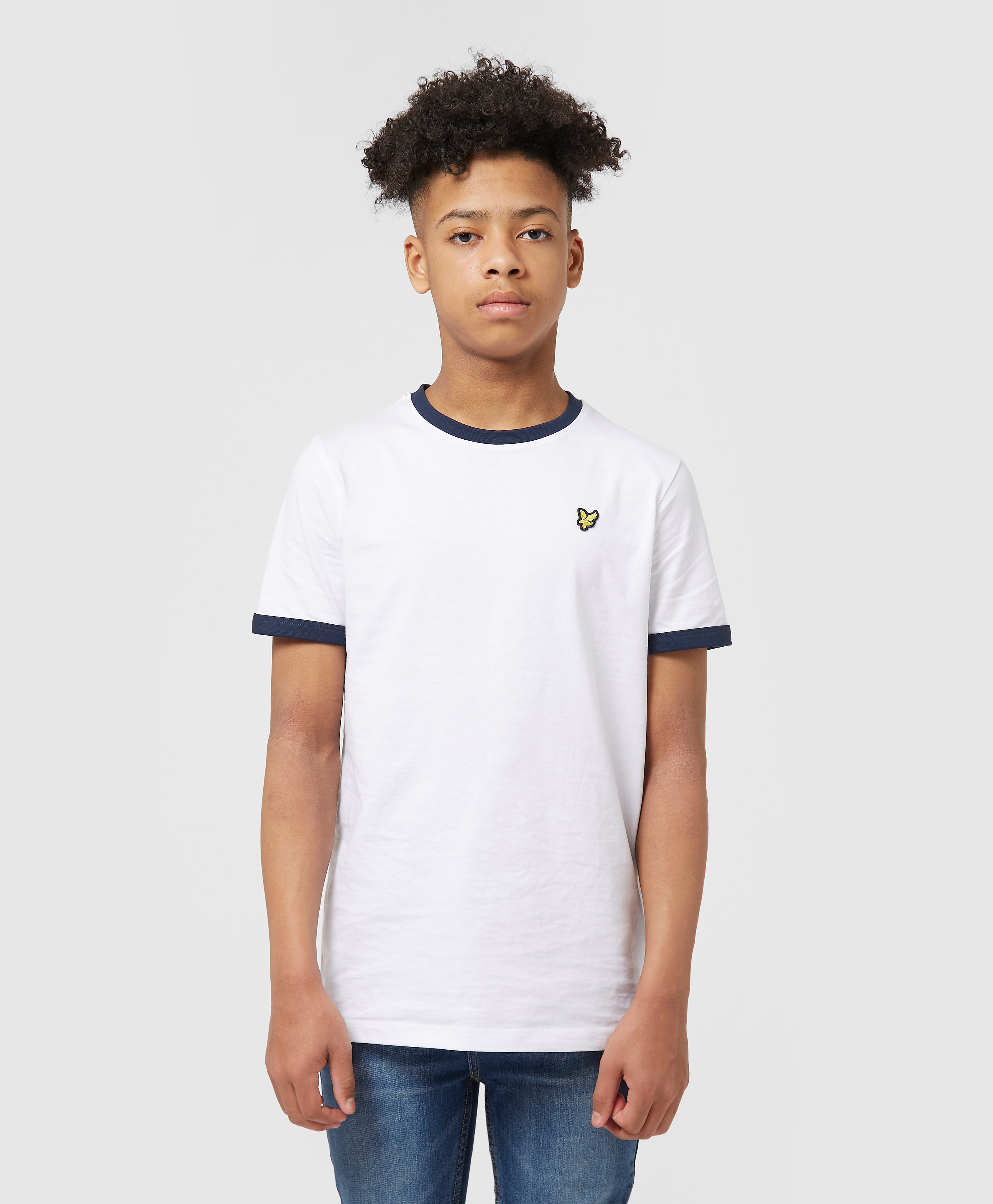 Men's Lyle & Scott Ringer T-Shirt - White, White product
