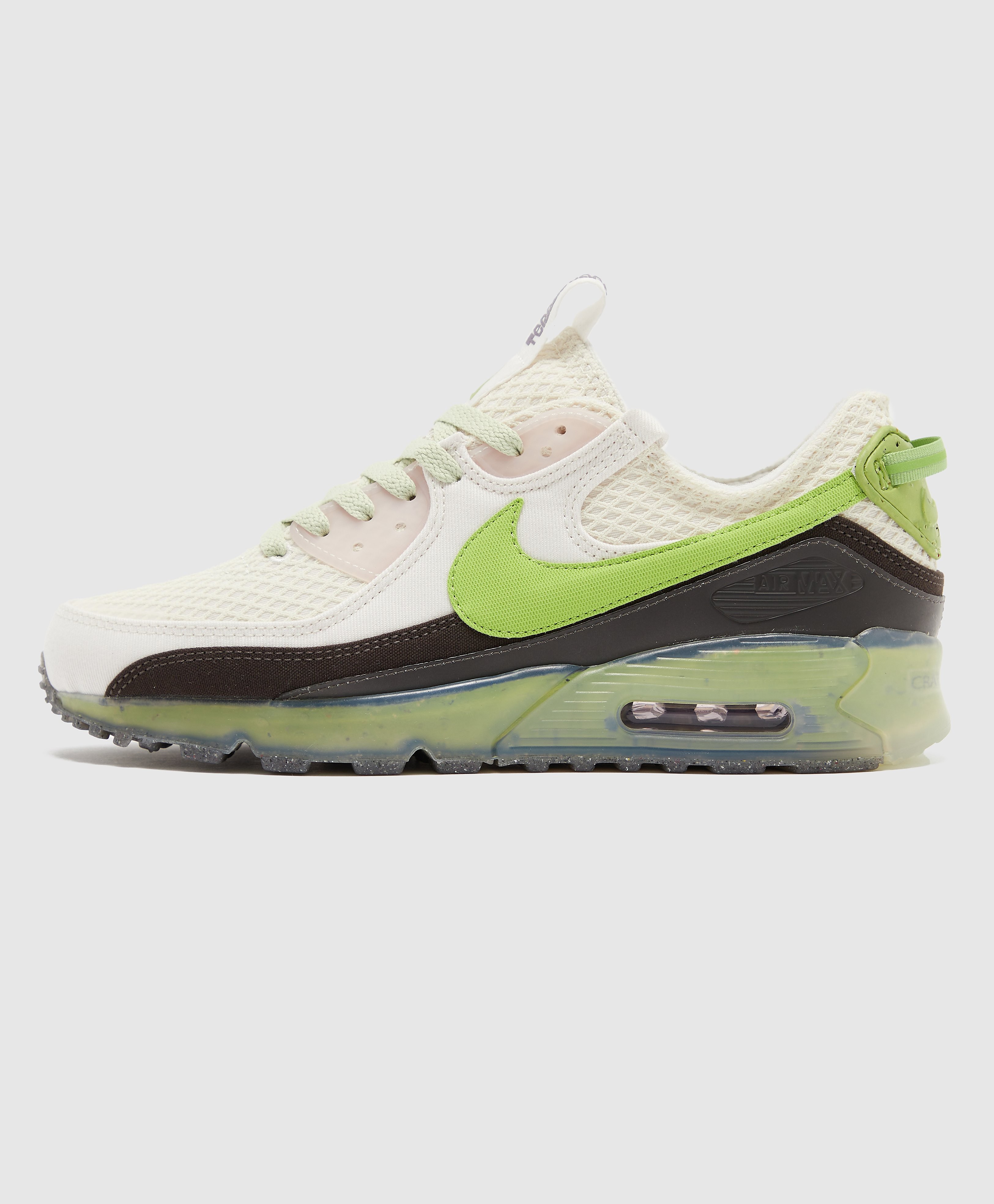 Nike Men's Air Max 90 Terrascape Trainers - White/Olive, White/Olive