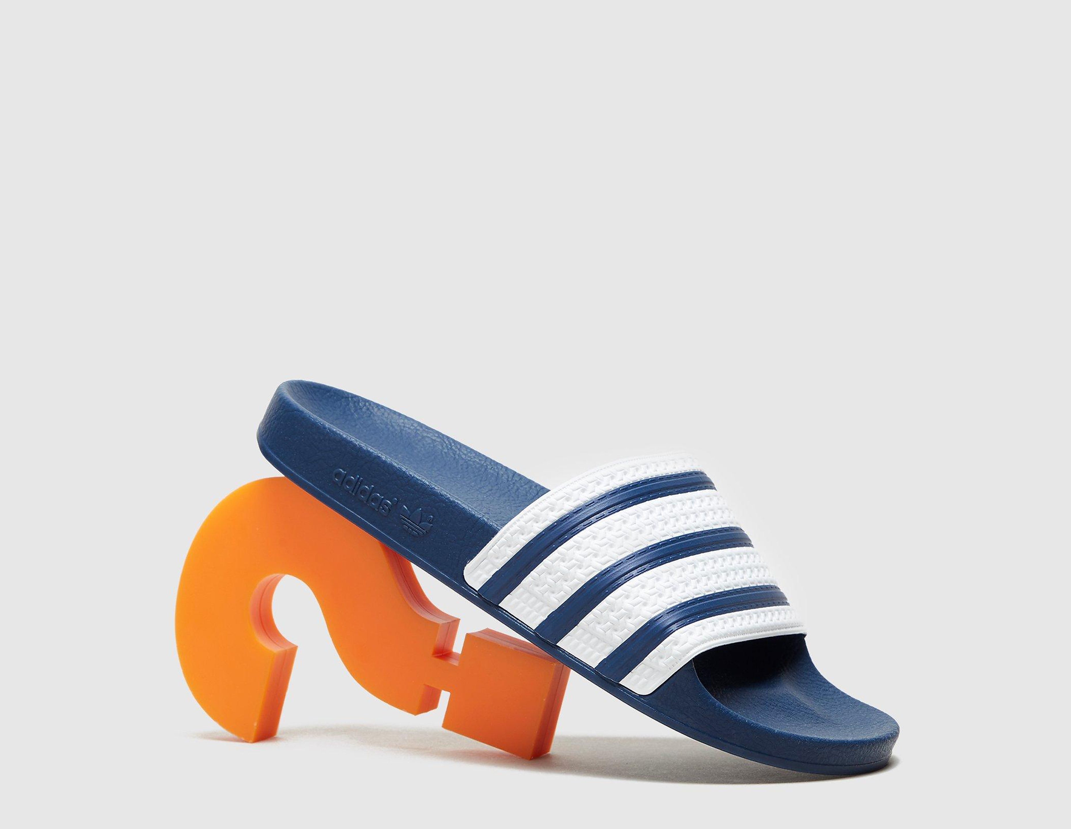 adidas Claquettes Adilette, bleu