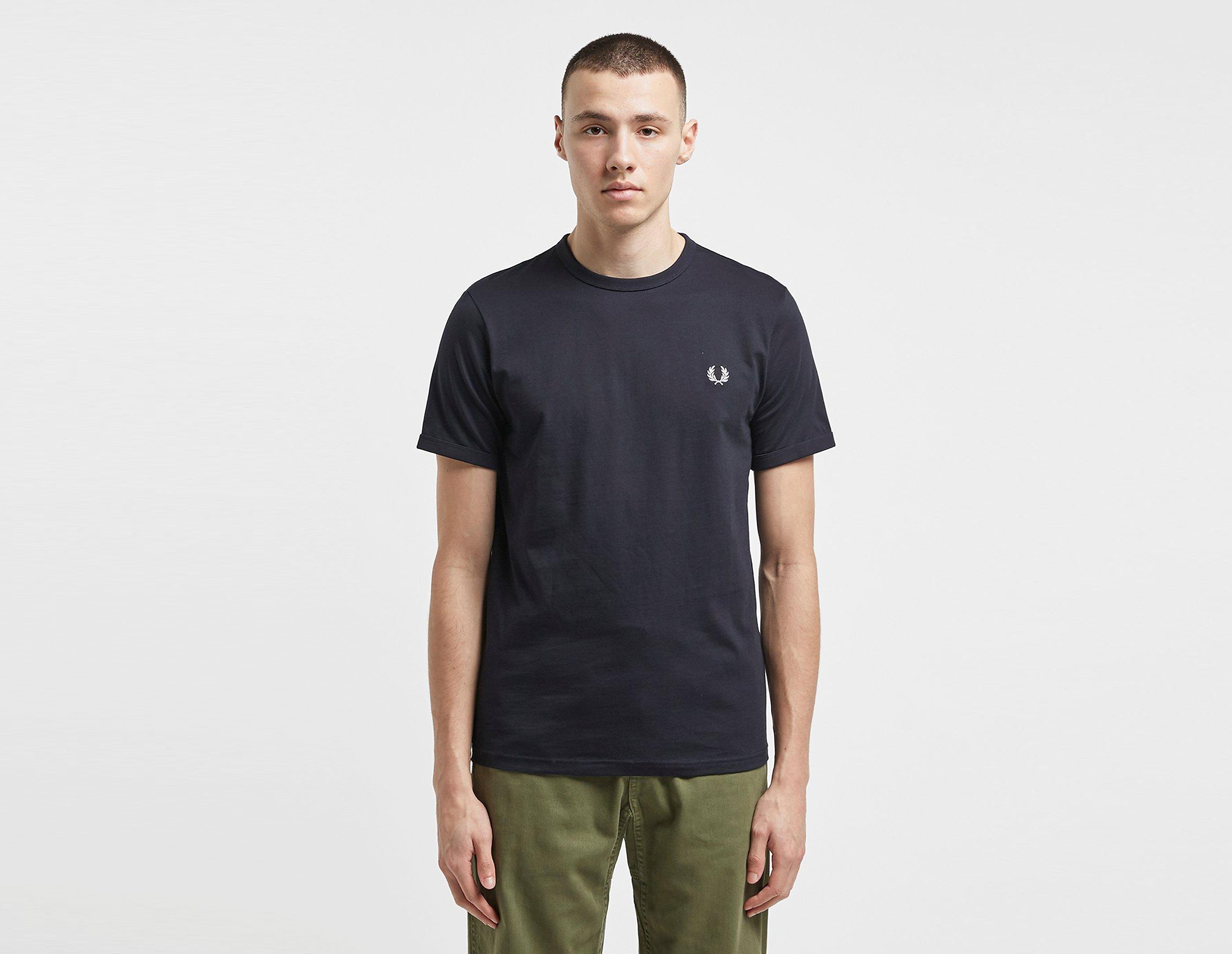 Fred Perry T-Shirt Ringer, bleu