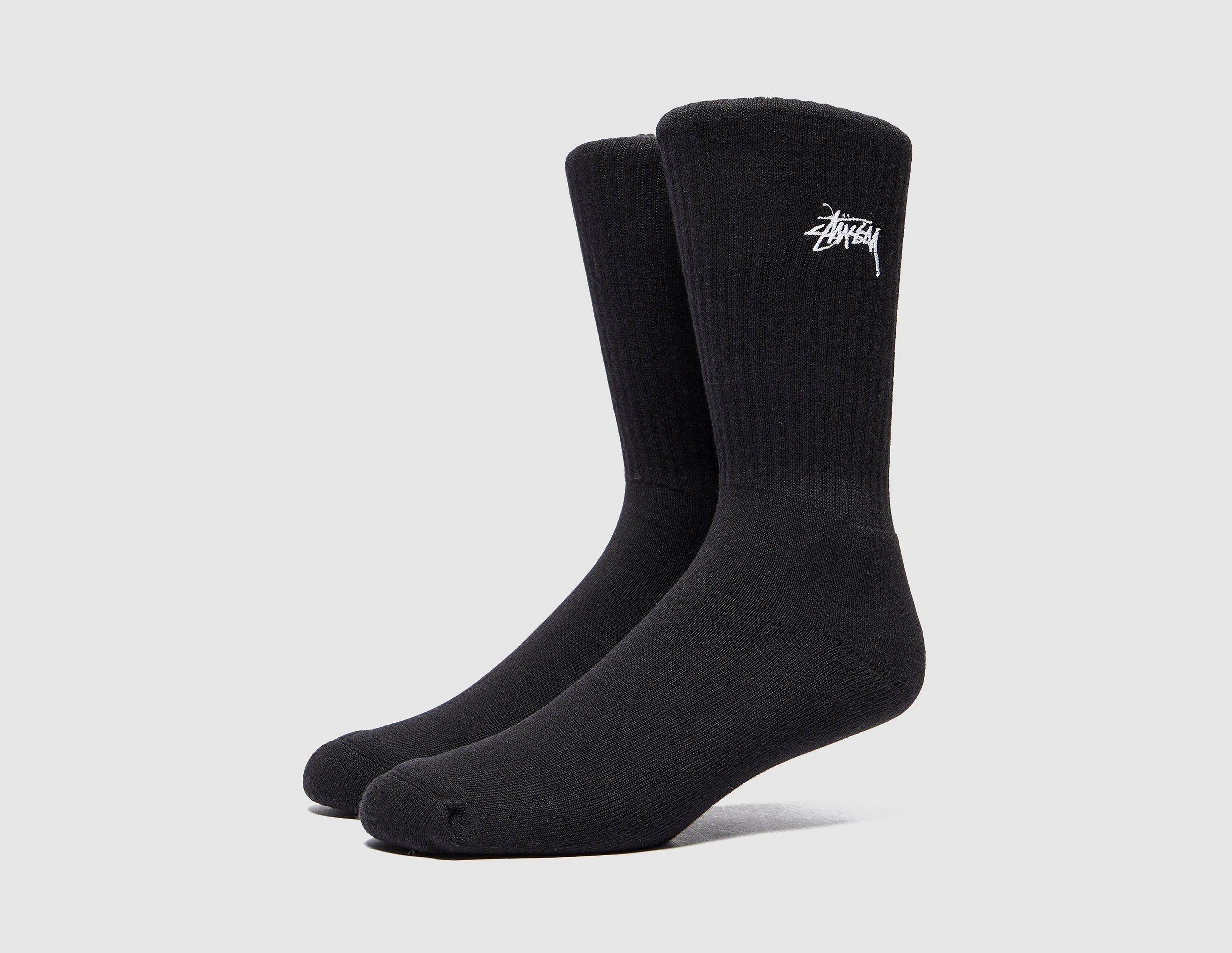 Stussy Chaussettes Stock Premium, noir