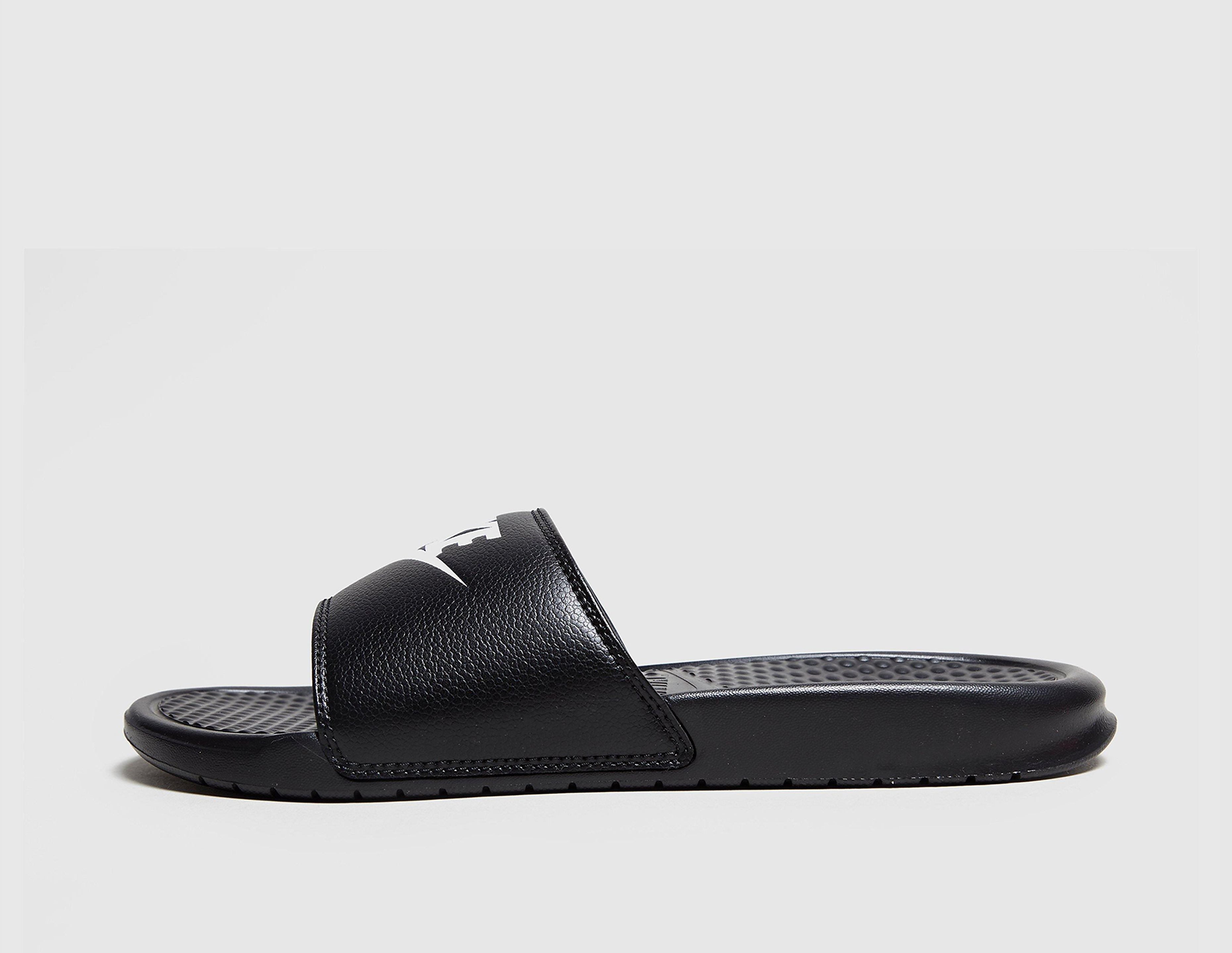 Nike Claquettes Benassi Just Do It, noir