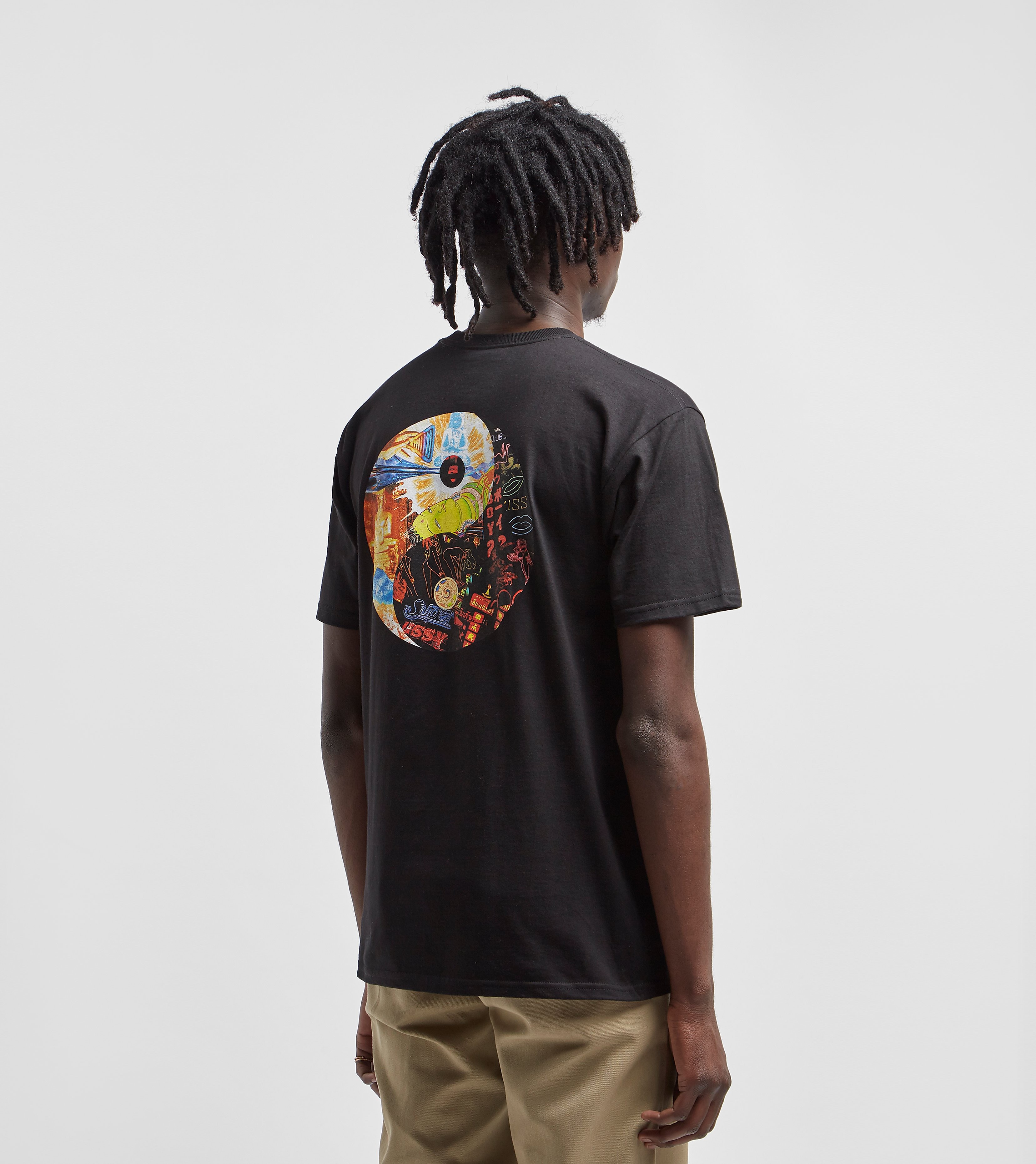 Huf Dharma T Shirt Zwart huf kopen in de aanbieding