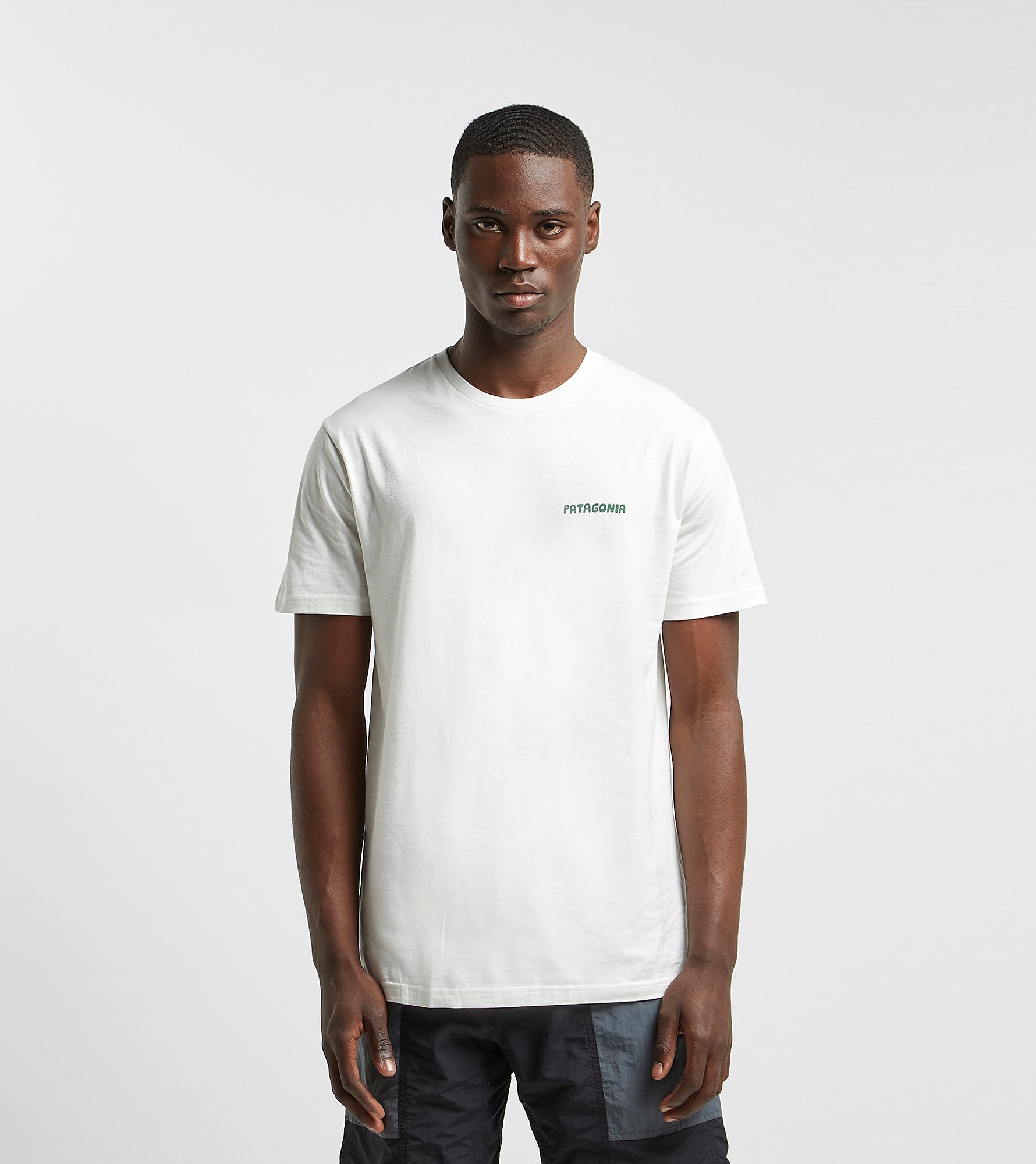 Patagonia Stand Up Organic T Shirt Wit patagonia kopen in de aanbieding