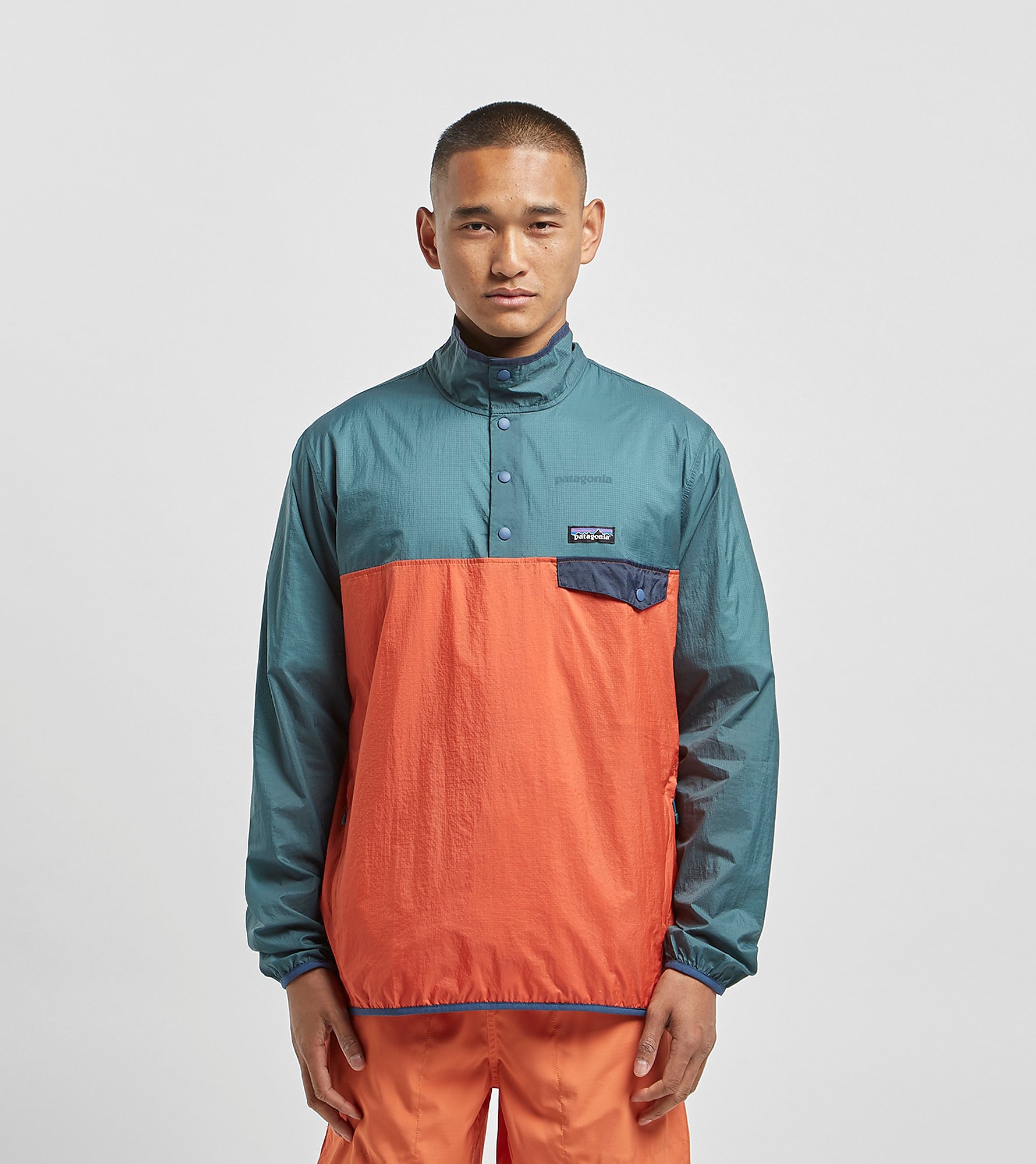 Patagonia Houdini Snap Pullover Jacket Oranje patagonia kopen in de aanbieding