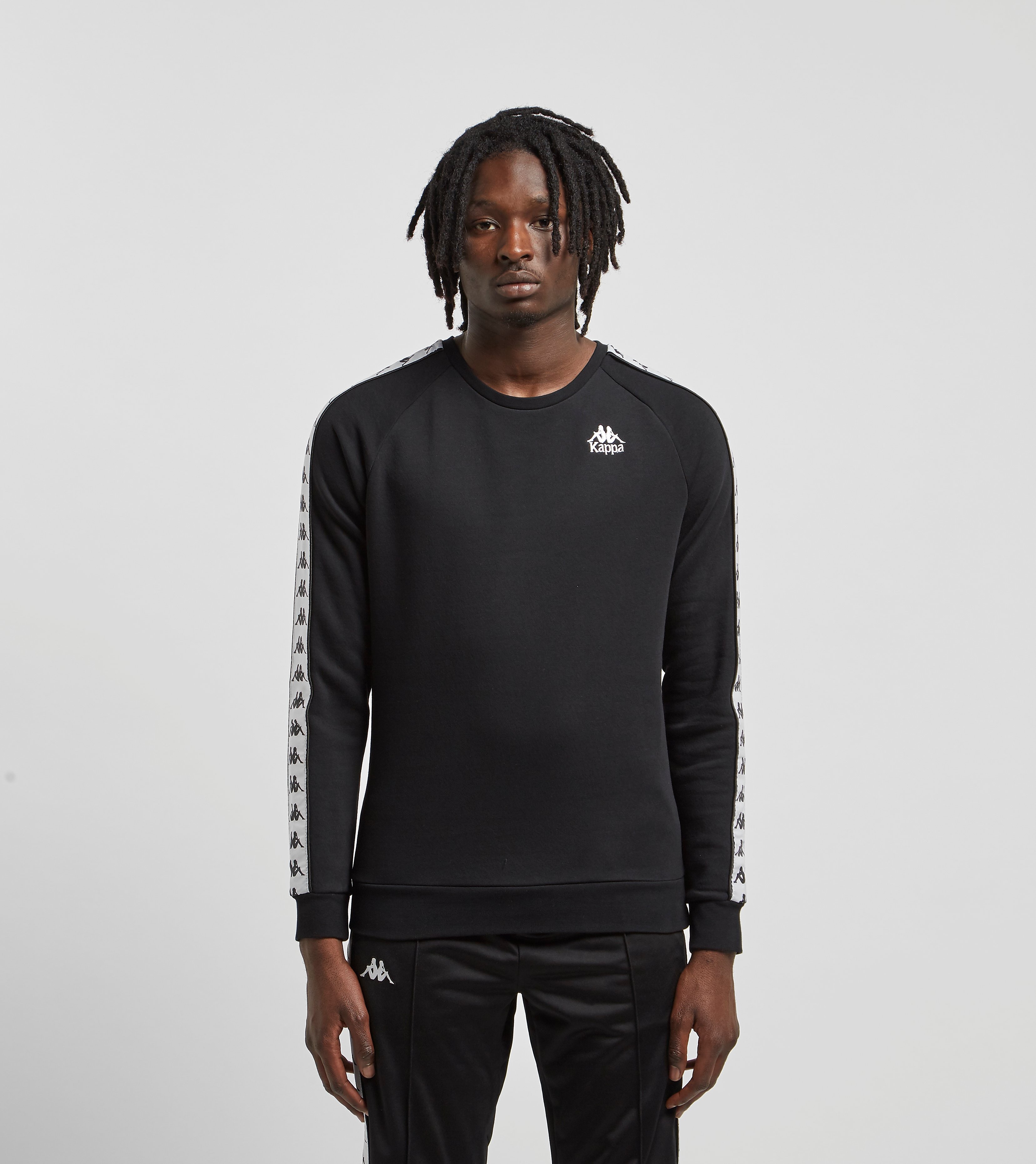 Kappa Banda Arbir Tape Sweatshirt Zwart kappa kopen in de aanbieding