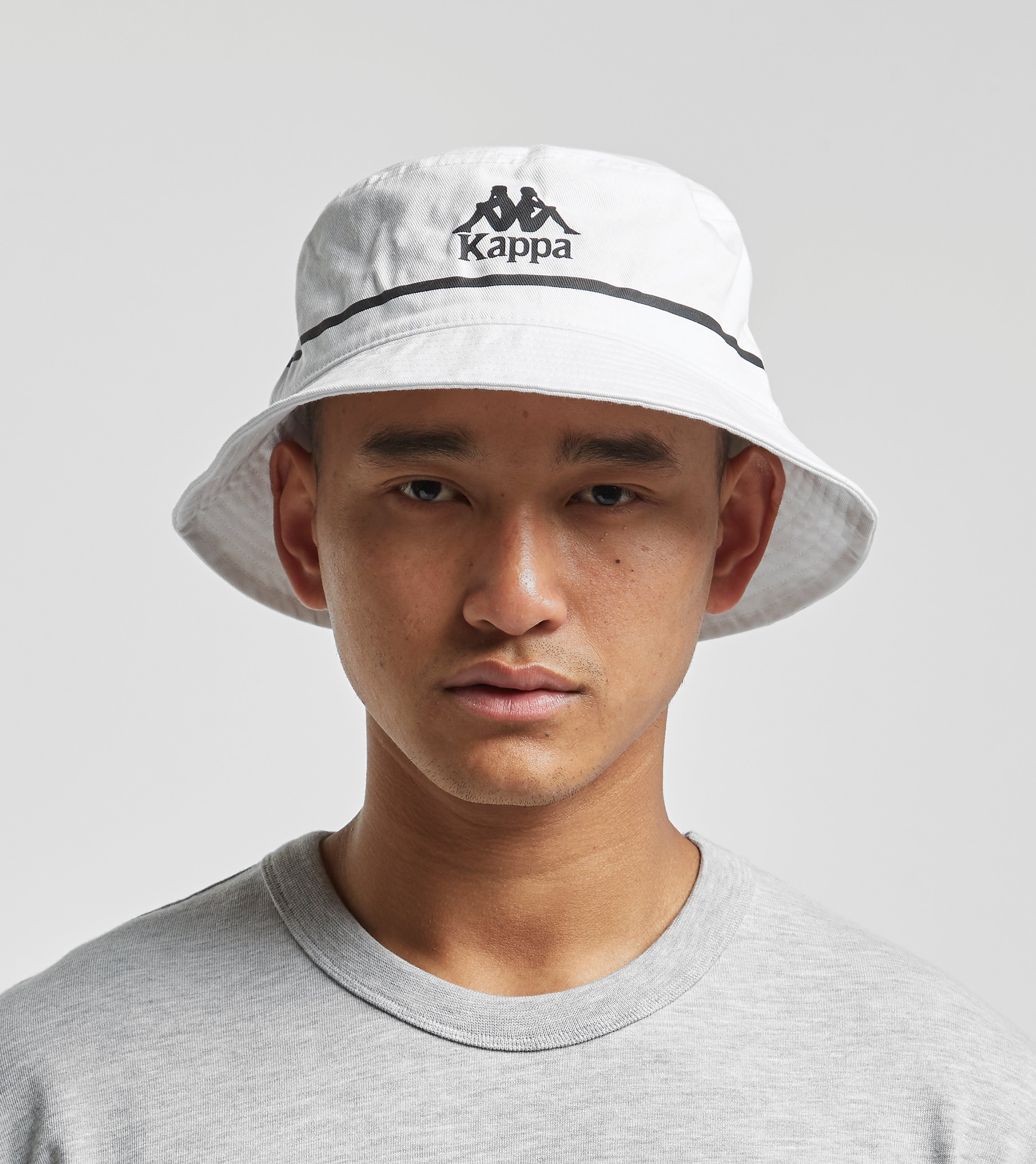 Kappa Bucket Hat Wit kappa kopen in de aanbieding