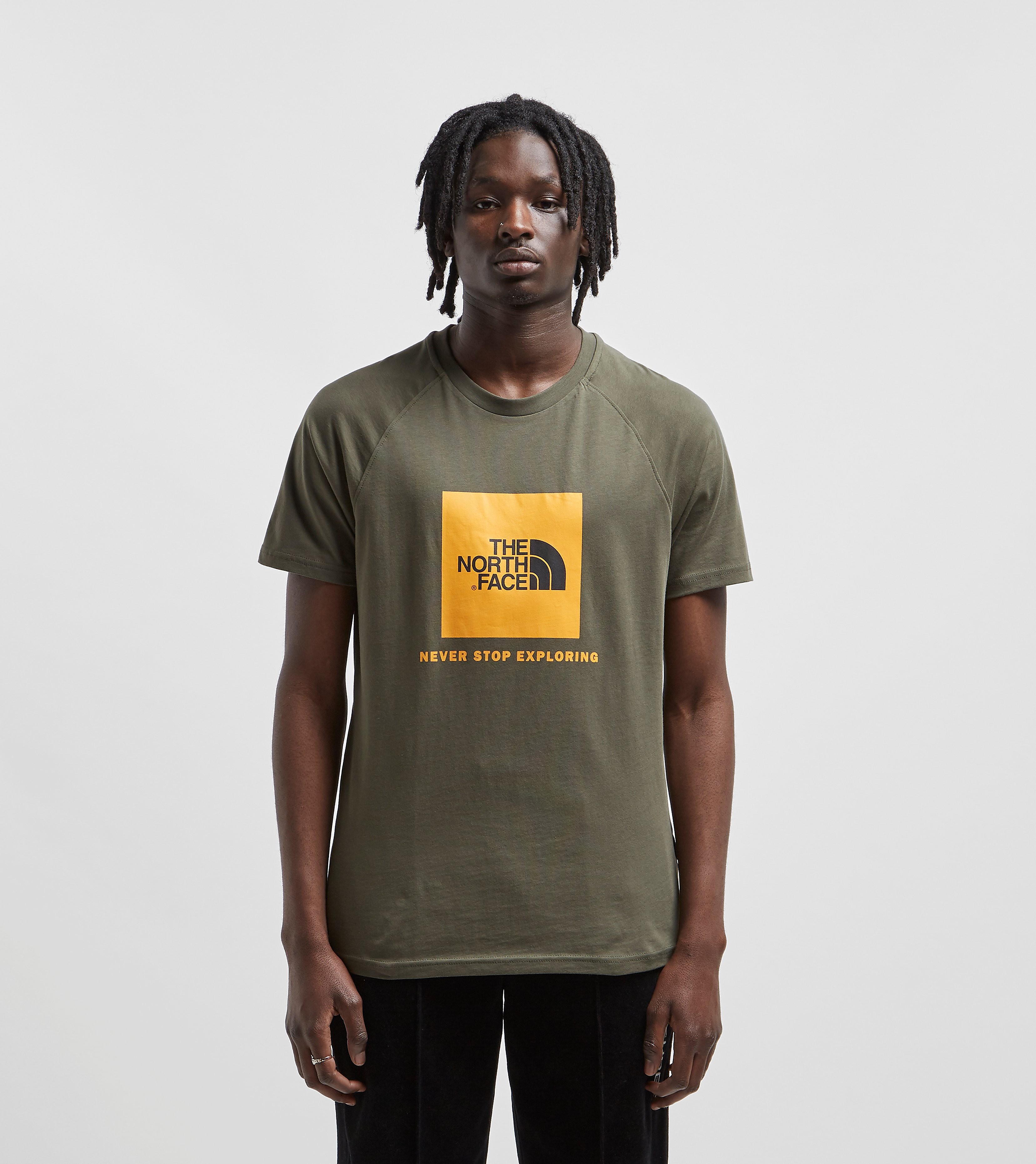 The North Face Red Box T Shirt Groen the north face kopen in de aanbieding