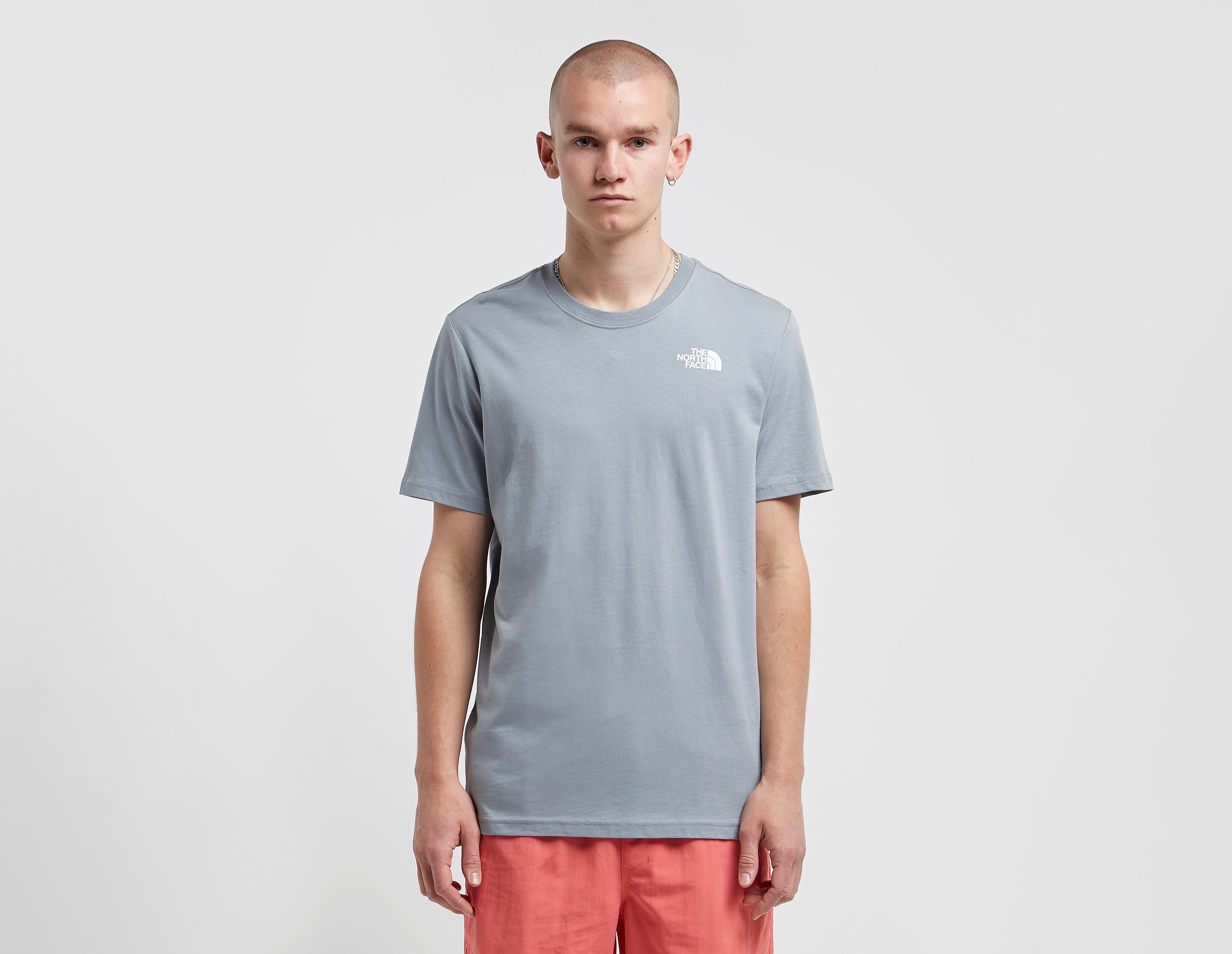 The North Face Red Box T Shirt Grijs the north face kopen in de aanbieding