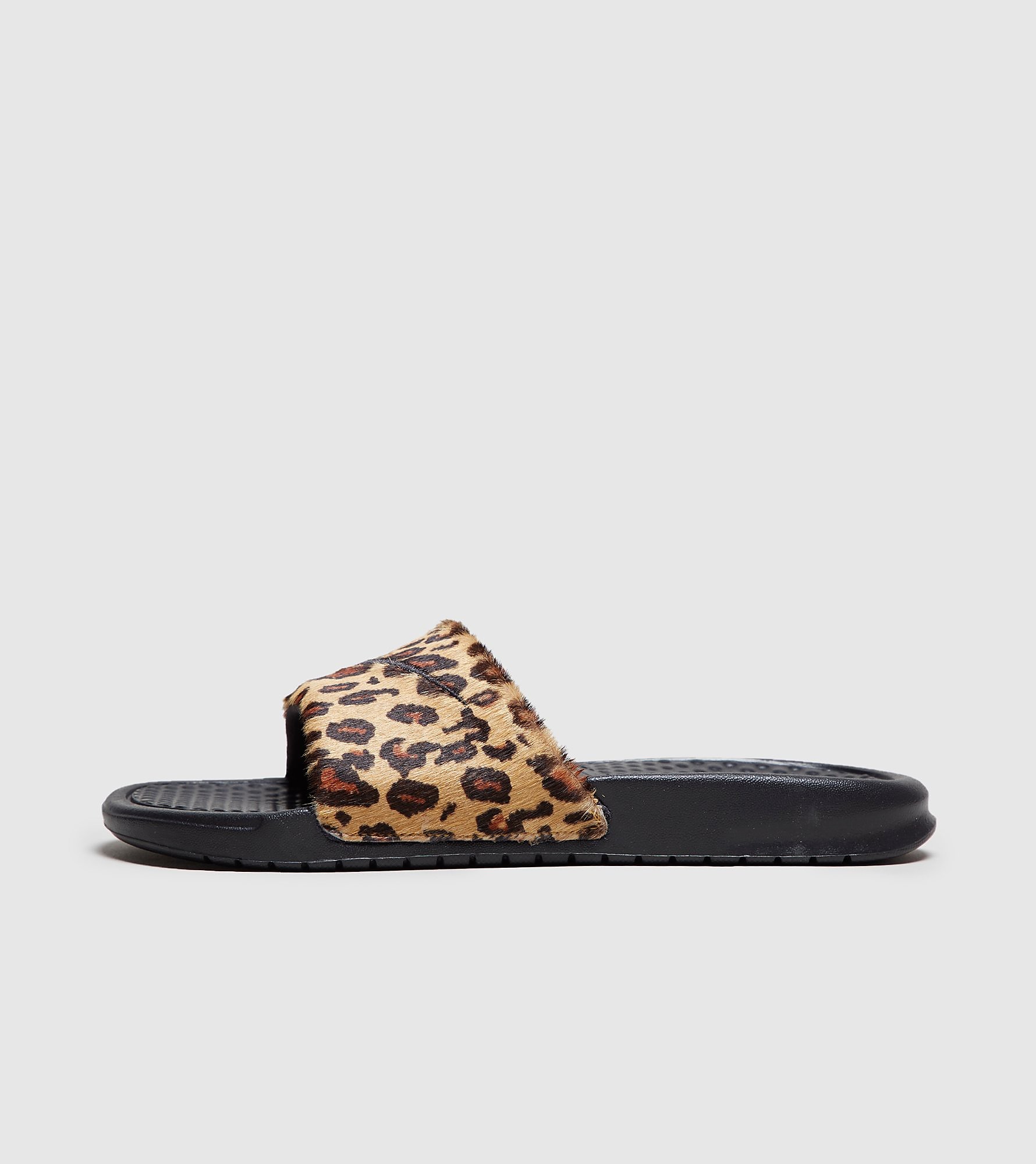 Nike Benassi Jdi Se Animal Slides Dames Zwart nike kopen in de aanbieding