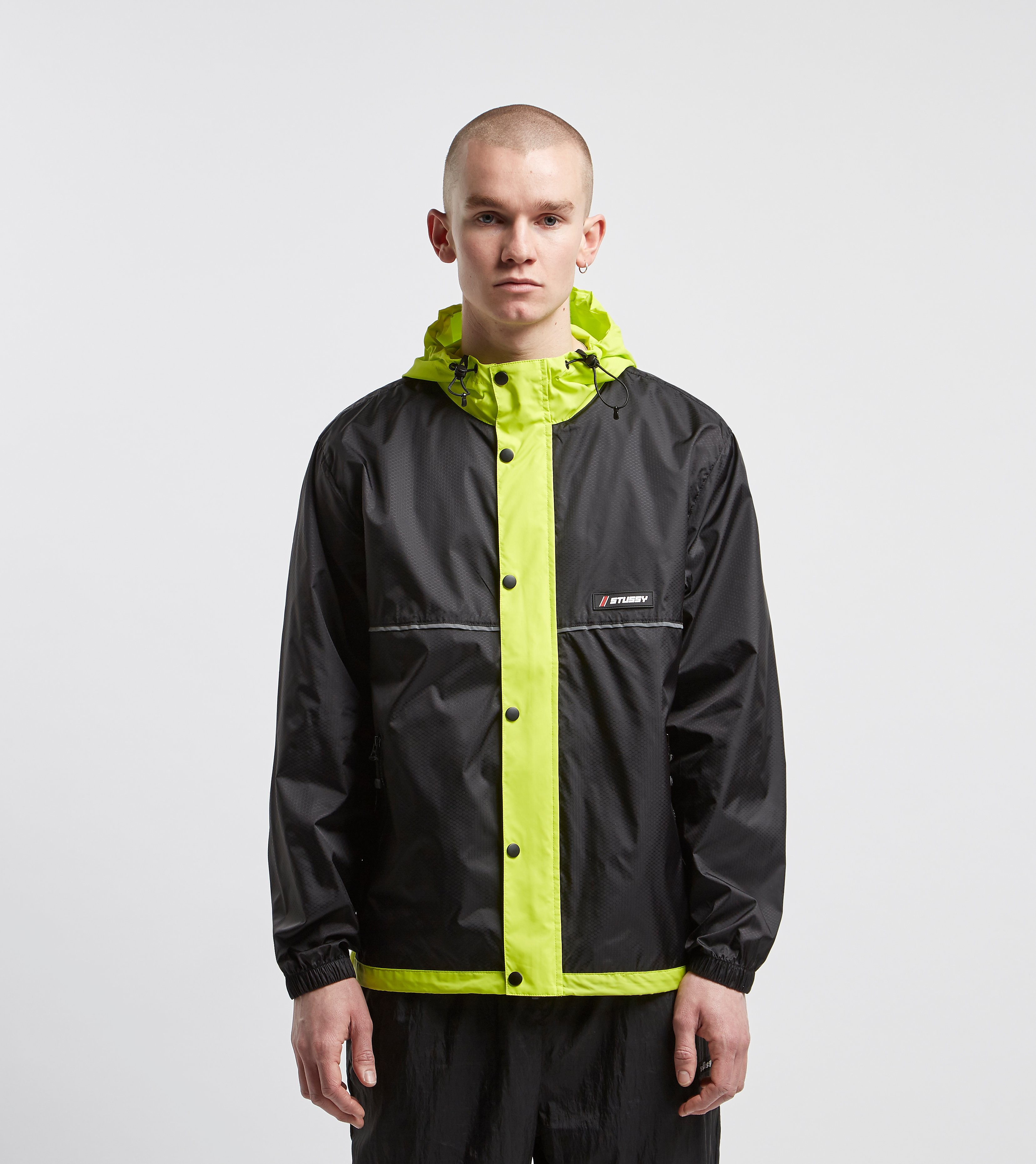 Stussy Honeycomb Jacket Zwart stussy kopen in de aanbieding