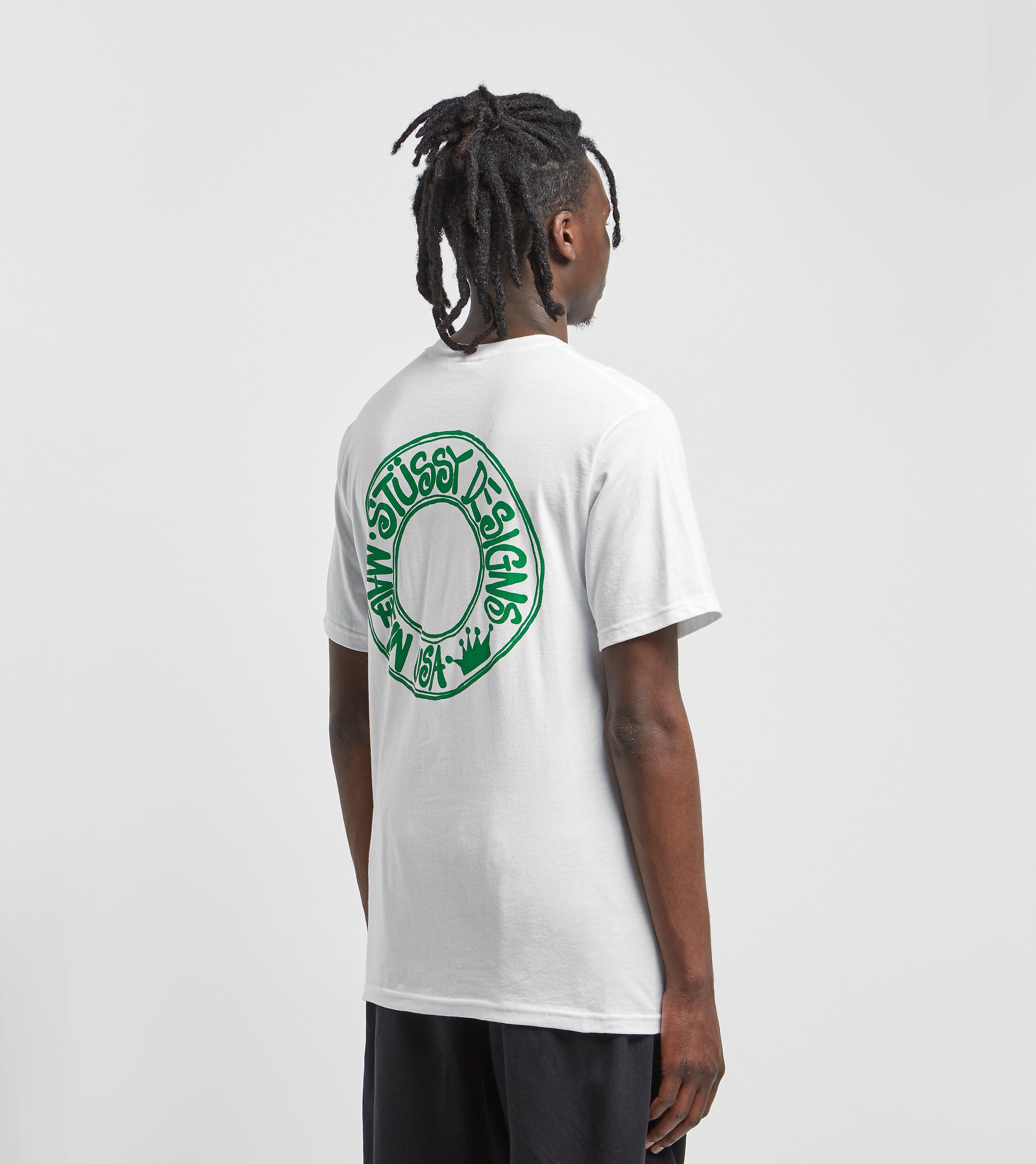 Stussy Buana T Shirt Wit stussy kopen in de aanbieding