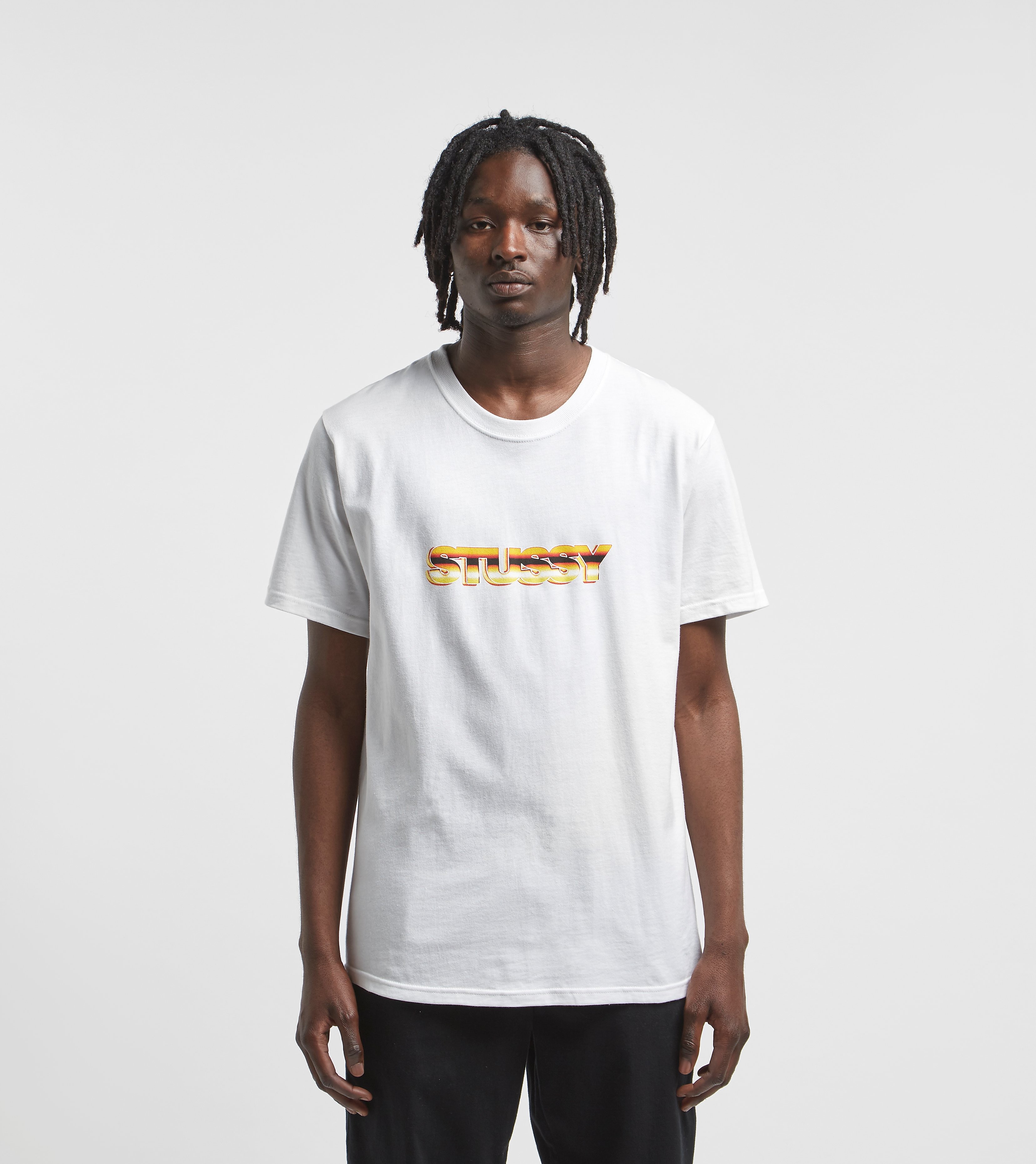 Stussy Pure Gold T Shirt Wit stussy kopen in de aanbieding