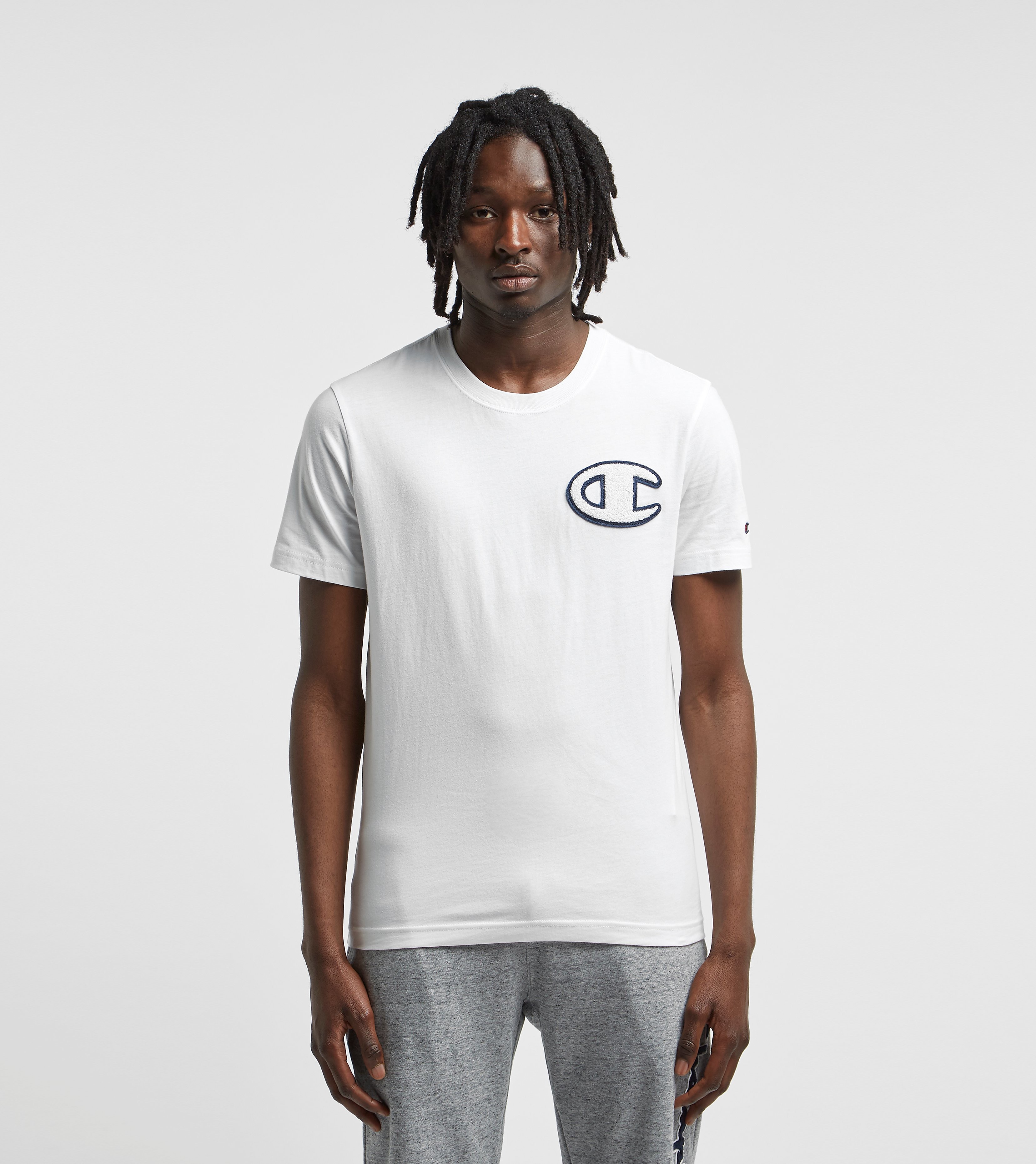 Champion Outline T Shirt Wit champion kopen in de aanbieding