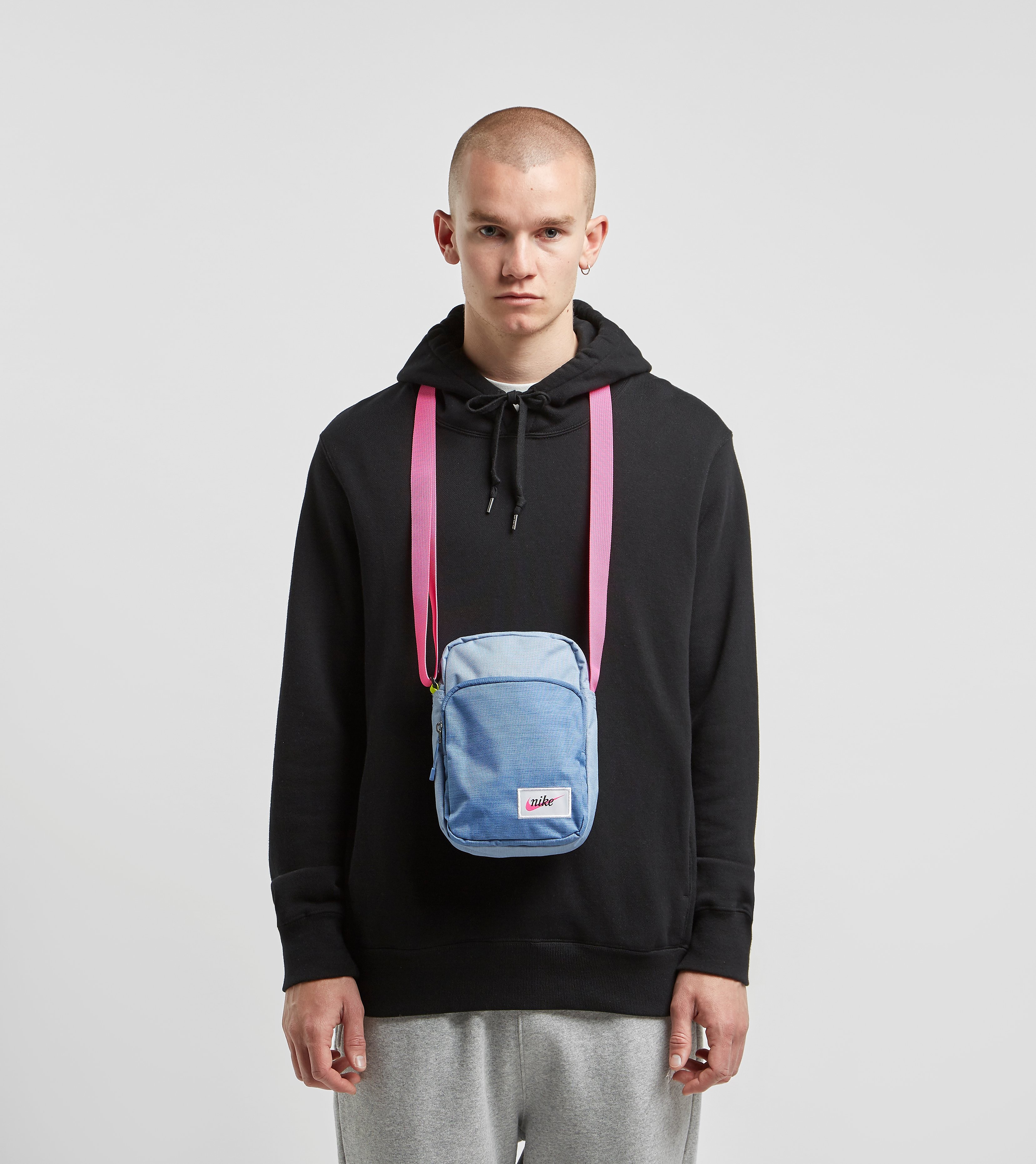 Nike Heritage Shoulder Bag Blauw nike kopen in de aanbieding